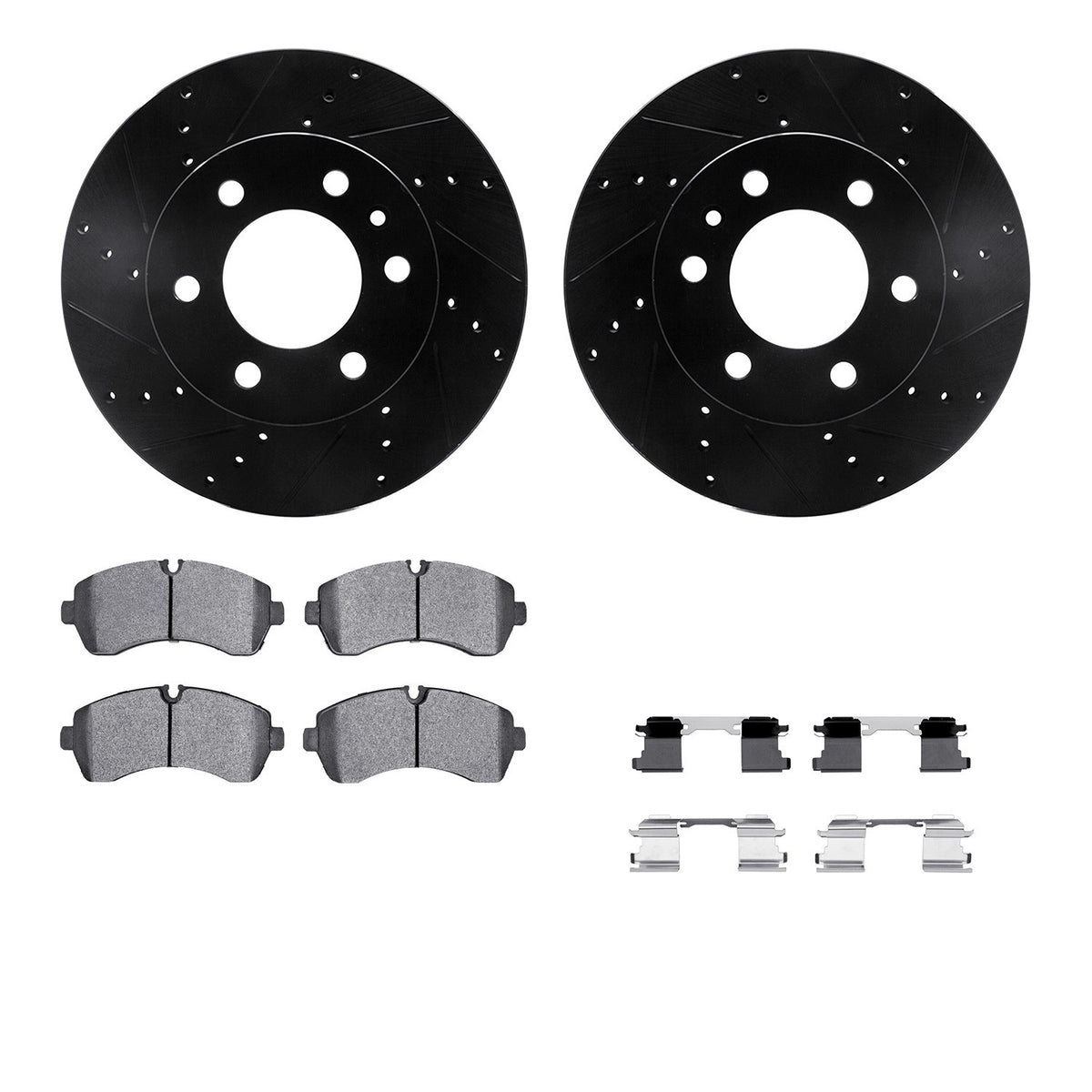 Dynamic Friction Company Disc Brake Kit 8512-40267