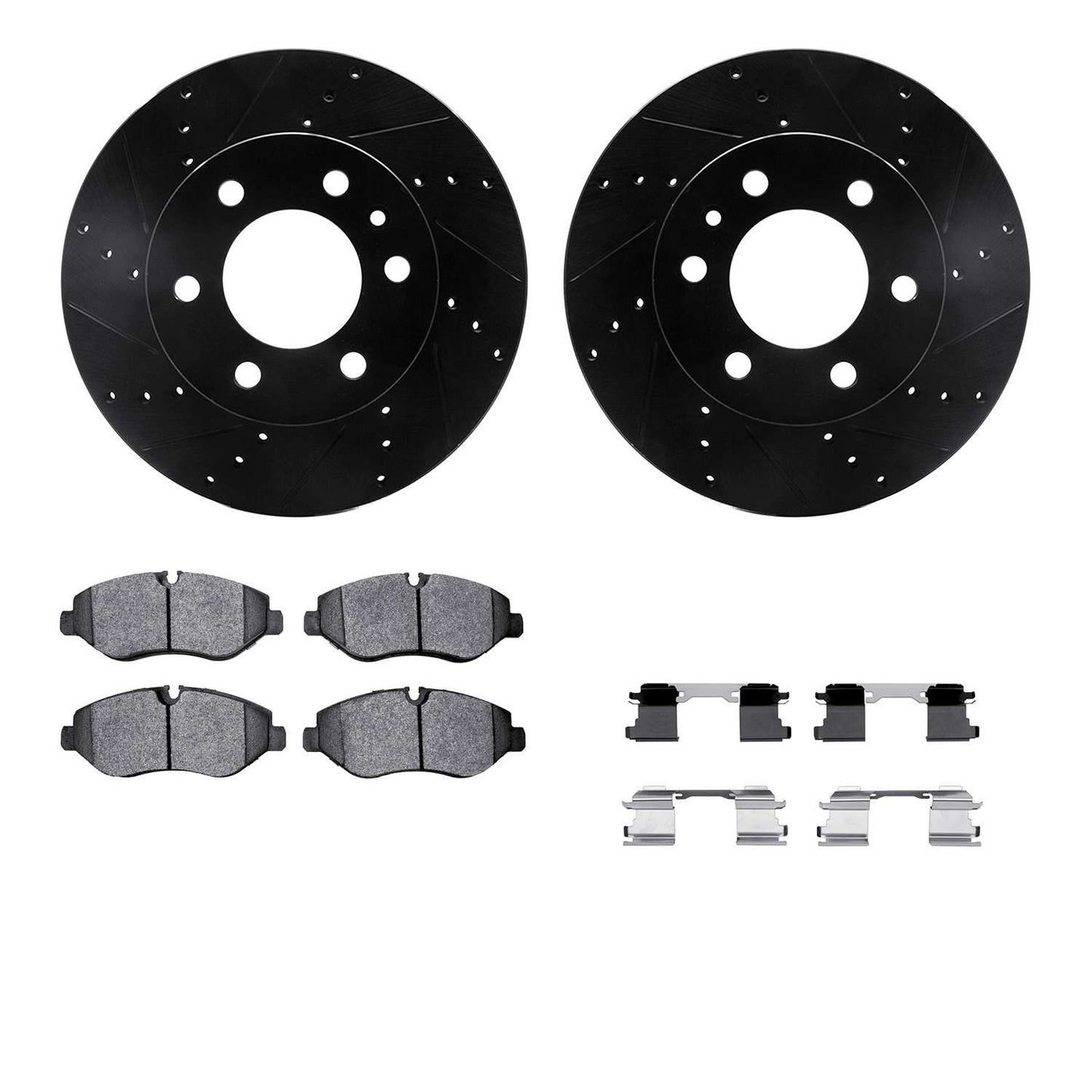Dynamic Friction Company Disc Brake Kit 8512-40269