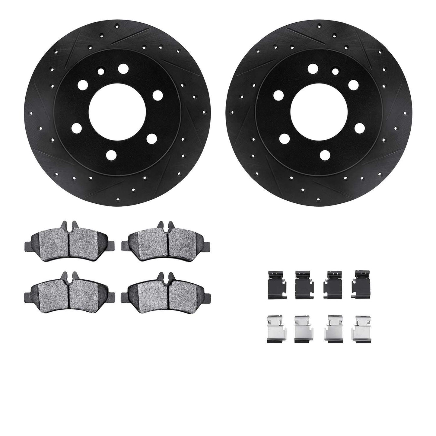 Dynamic Friction Company Disc Brake Kit 8512-40282