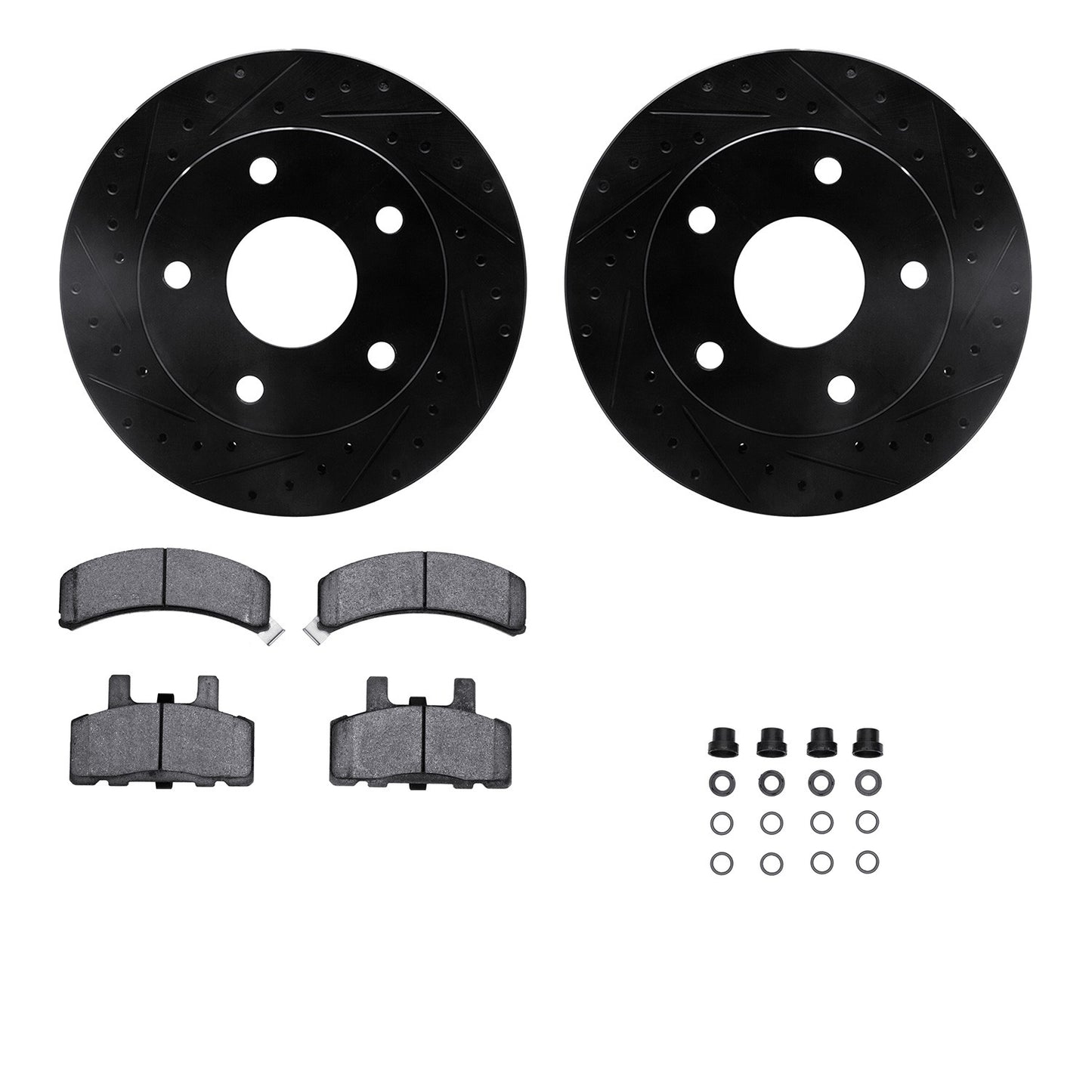Dynamic Friction Company Disc Brake Kit 8512-40366