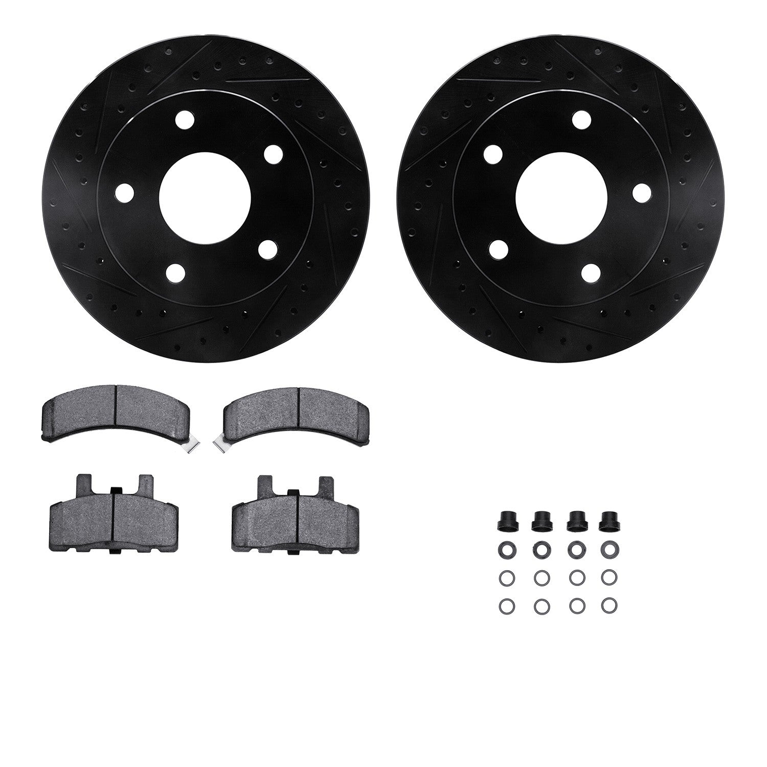 Dynamic Friction Company Disc Brake Kit 8512-40366