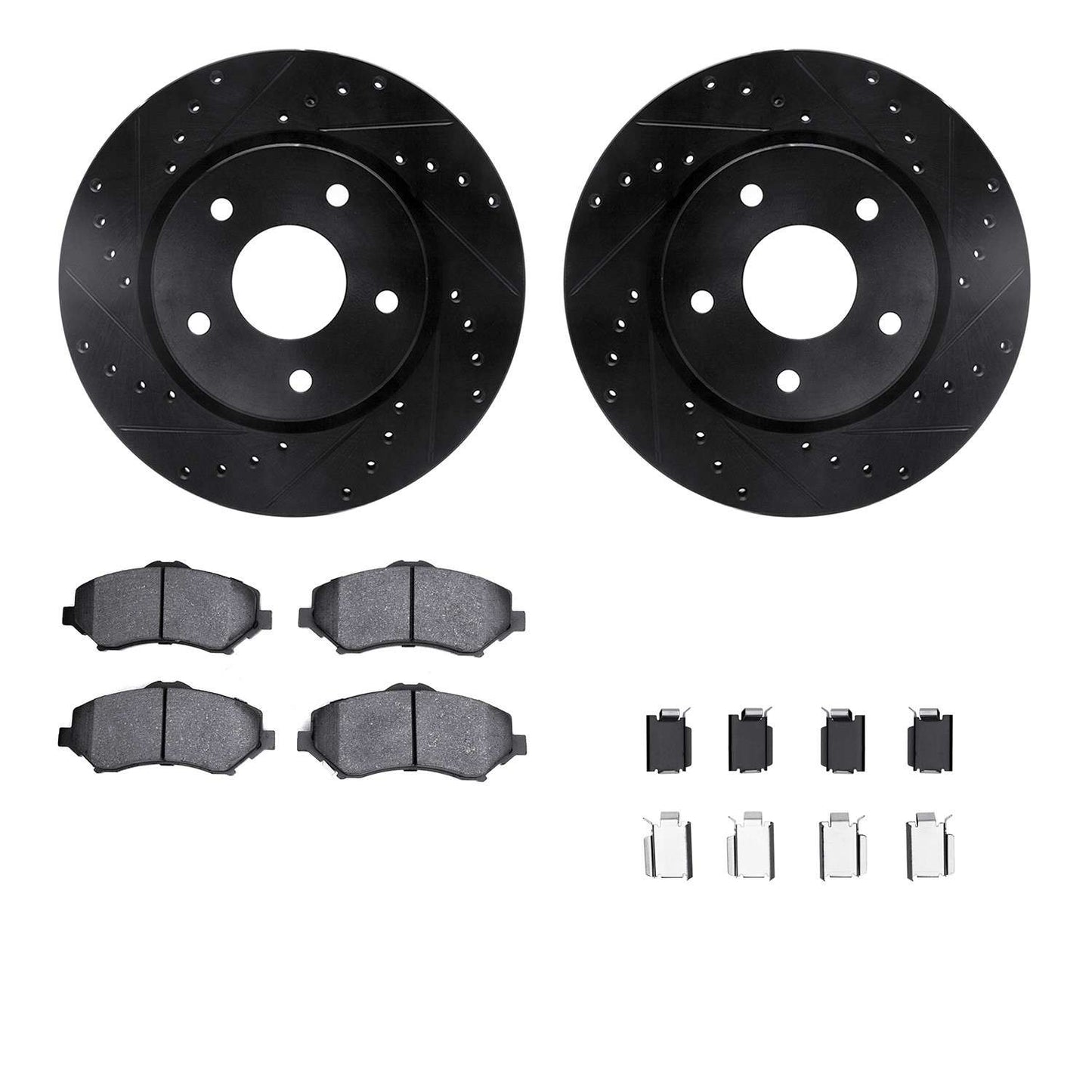 Dynamic Friction Company Disc Brake Kit 8512-40468