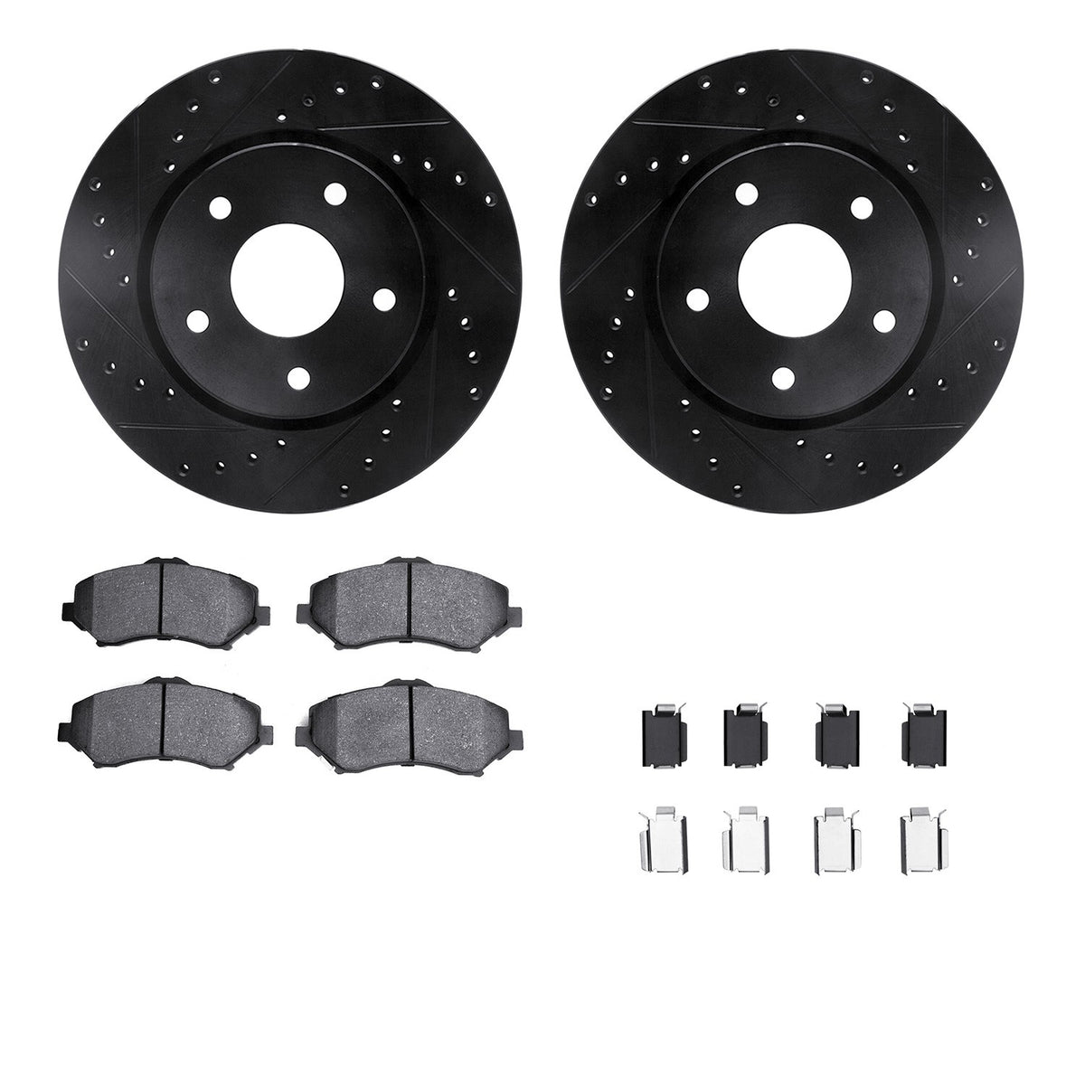 Dynamic Friction Company Disc Brake Kit 8512-40468