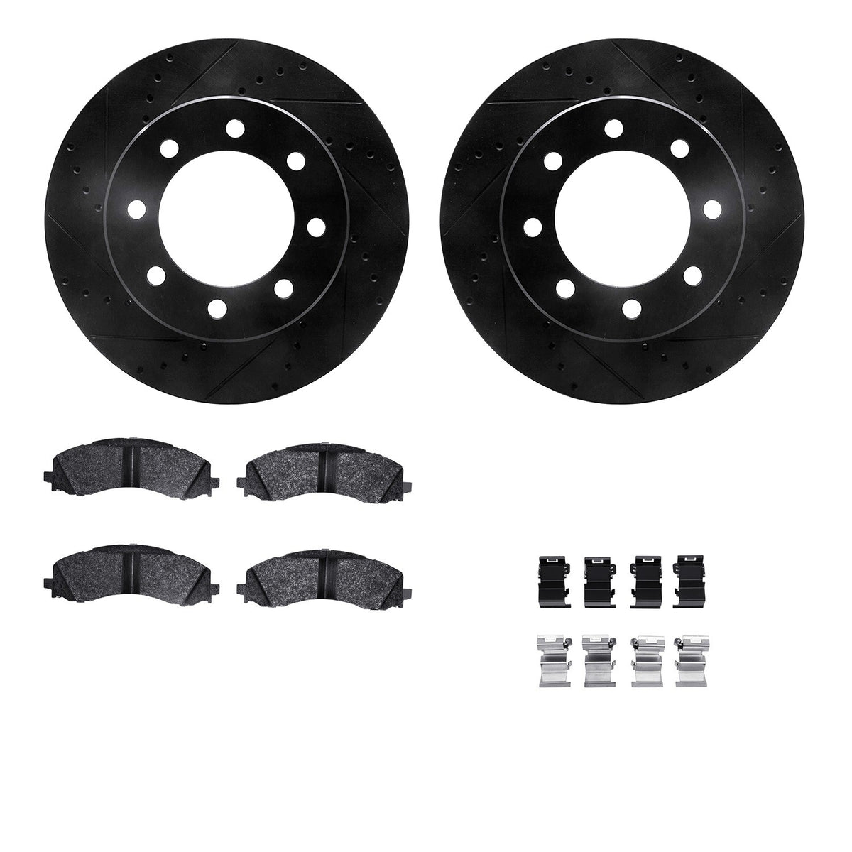 Dynamic Friction Company Disc Brake Kit 8512-40487