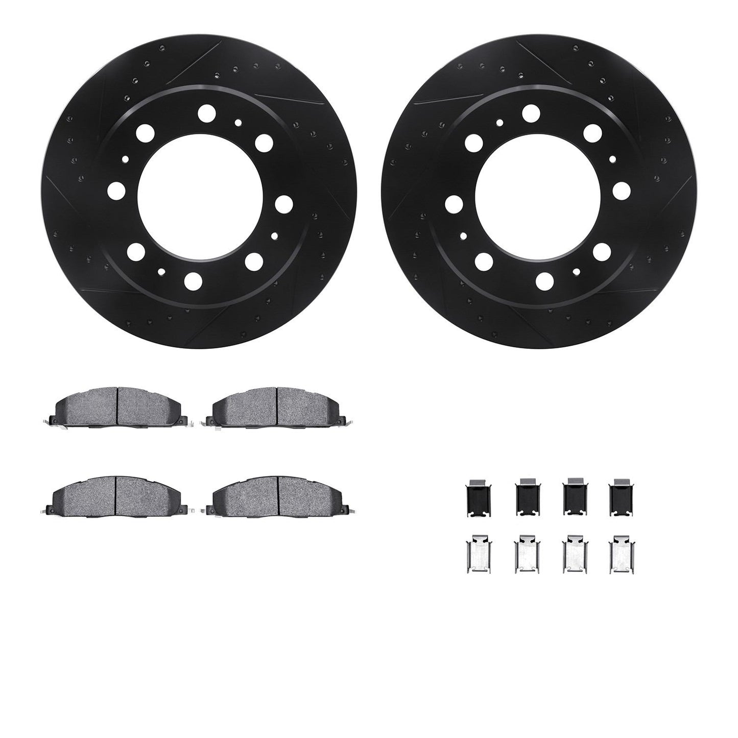 Dynamic Friction Company Disc Brake Kit 8512-40516