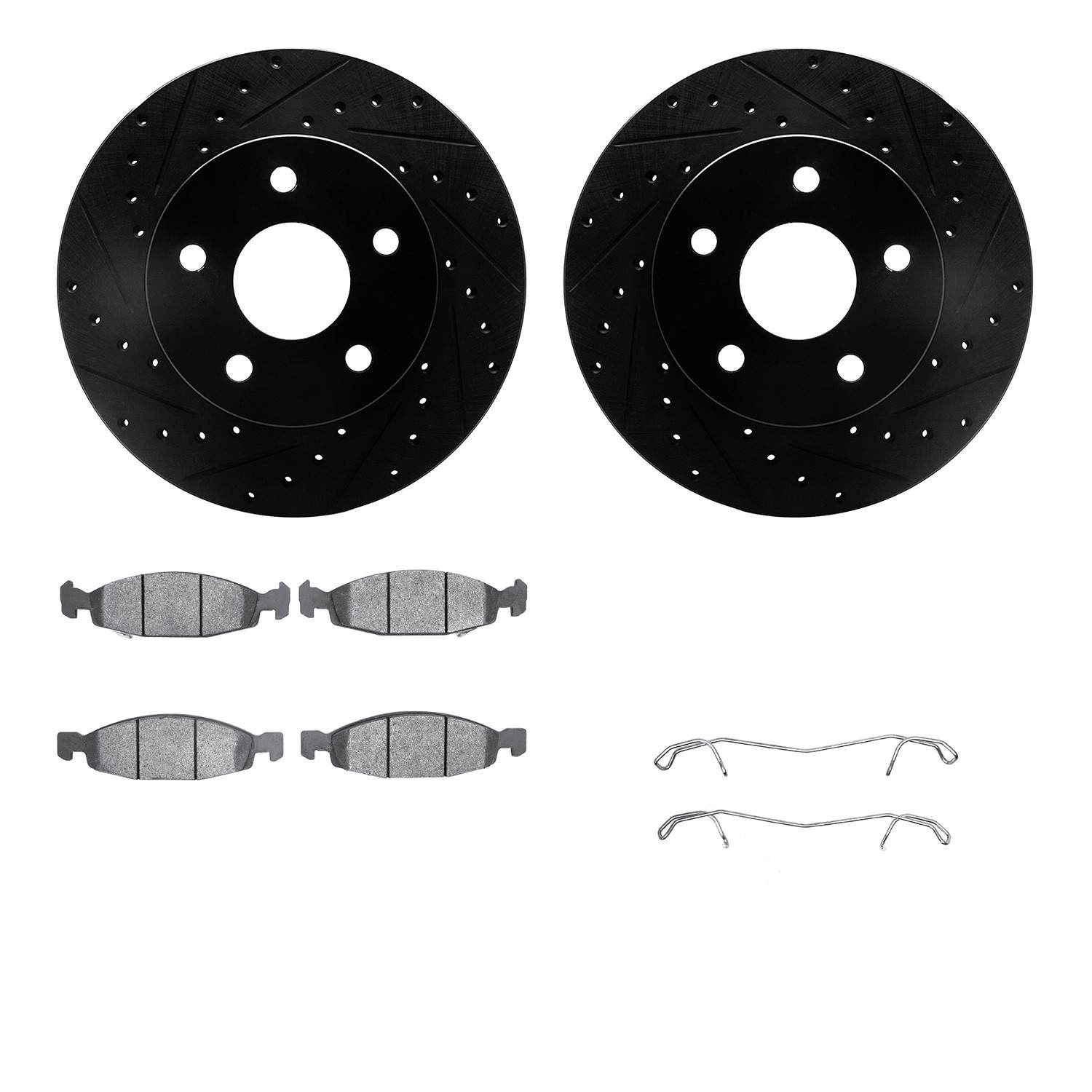 Dynamic Friction Company Disc Brake Kit 8512-42019