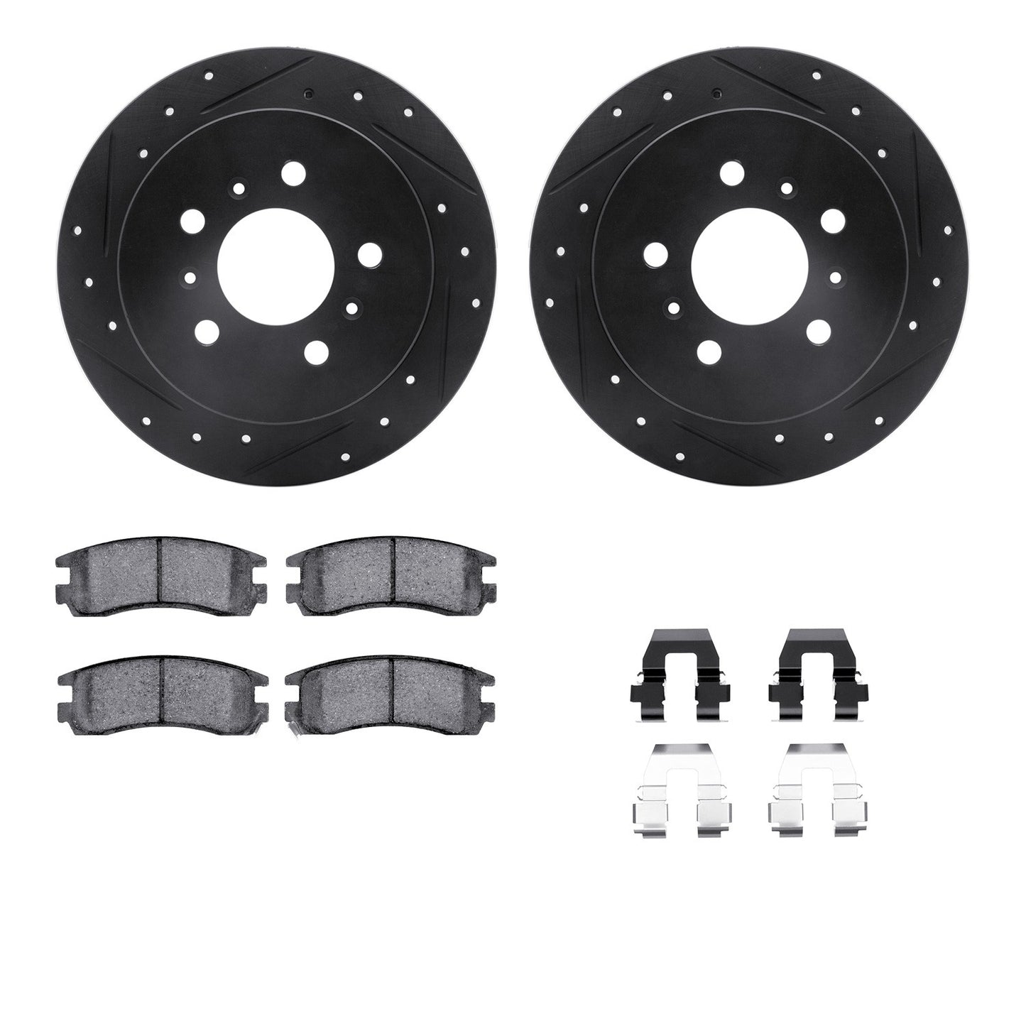 Dynamic Friction Company Disc Brake Kit 8512-45002