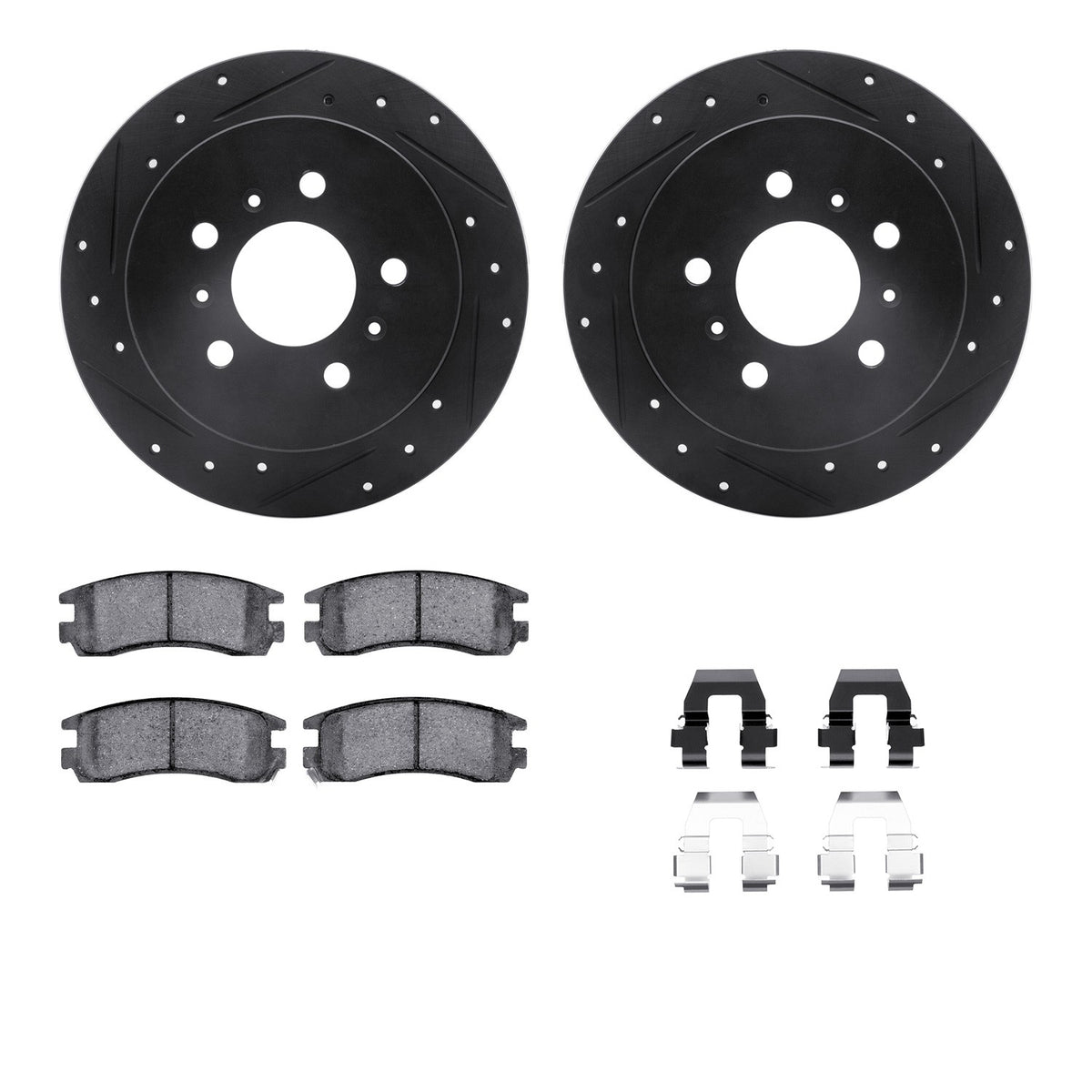 Dynamic Friction Company Disc Brake Kit 8512-45002