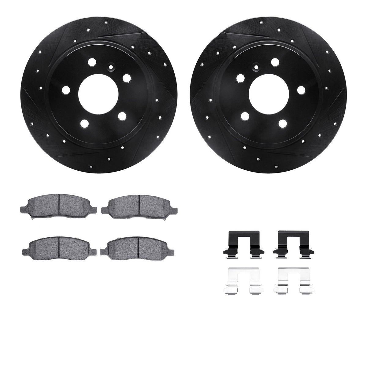 Dynamic Friction Company Disc Brake Kit 8512-45005