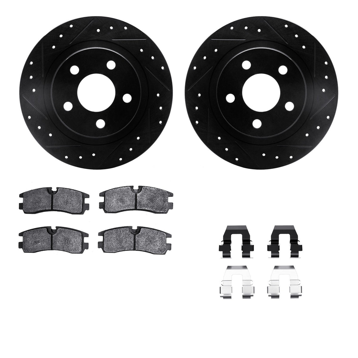 Dynamic Friction Company Disc Brake Kit 8512-45043