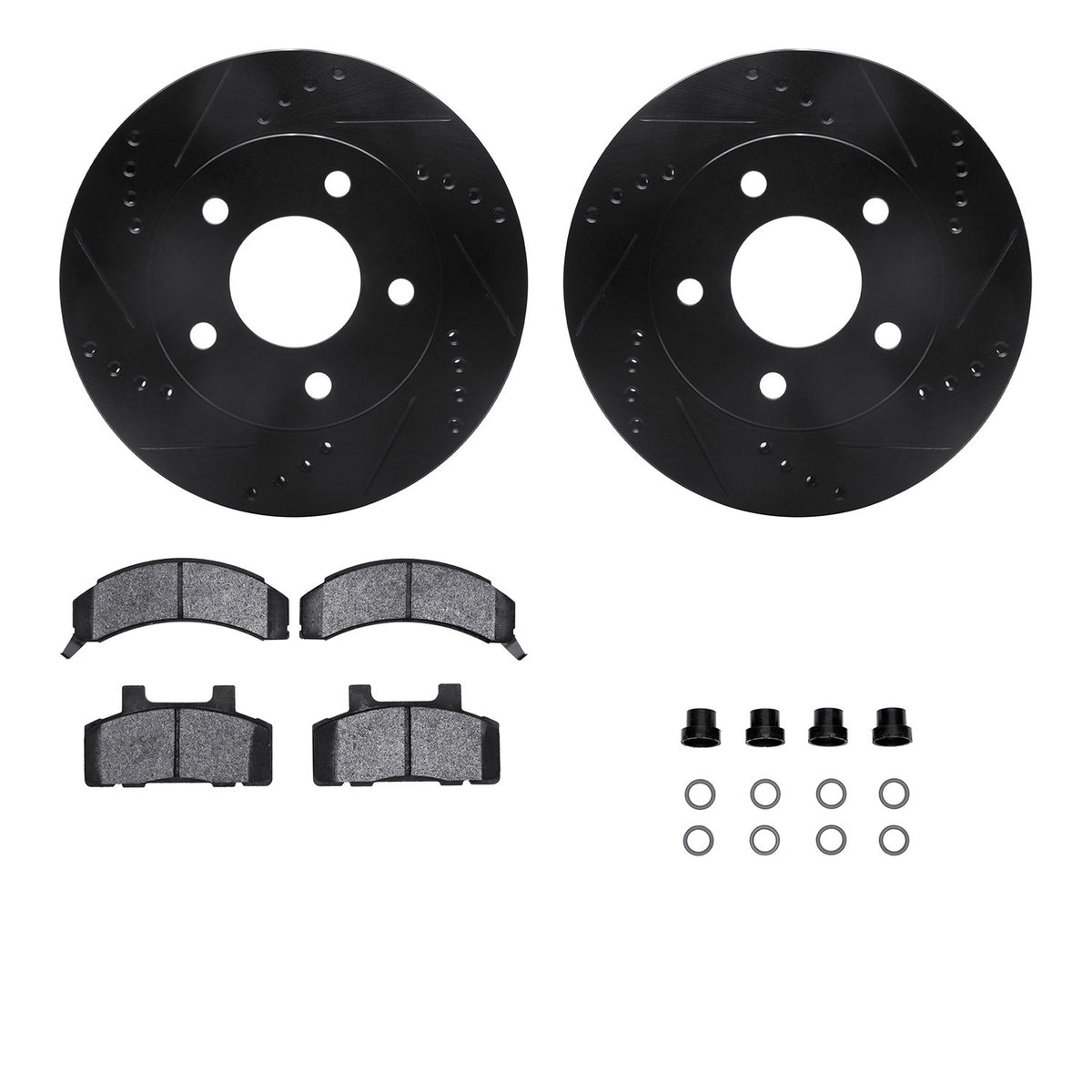 Dynamic Friction Company Disc Brake Kit 8512-45054