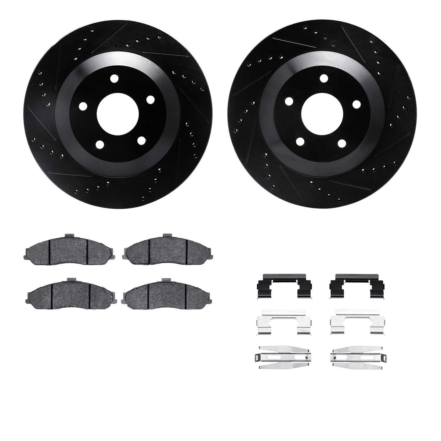 Dynamic Friction Company Disc Brake Kit 8512-46003