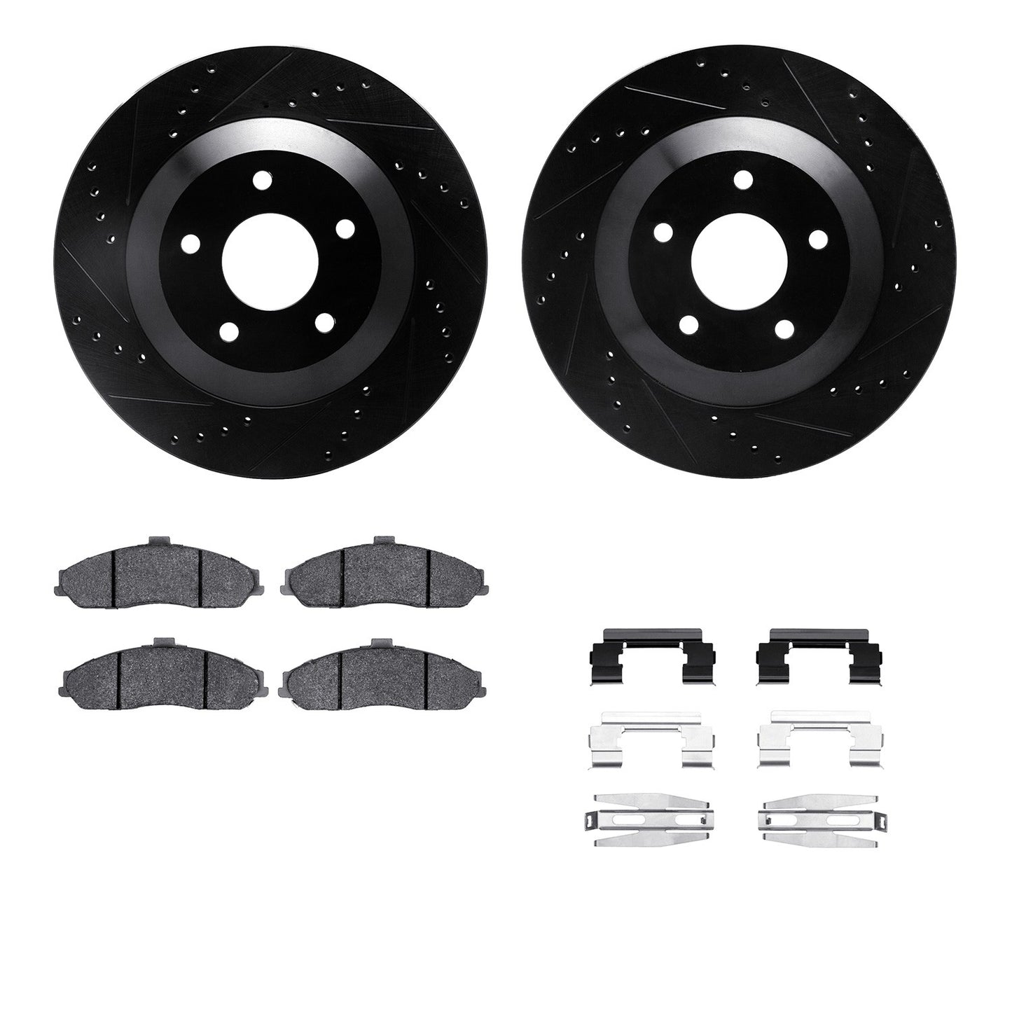 Dynamic Friction Company Disc Brake Kit 8512-46003