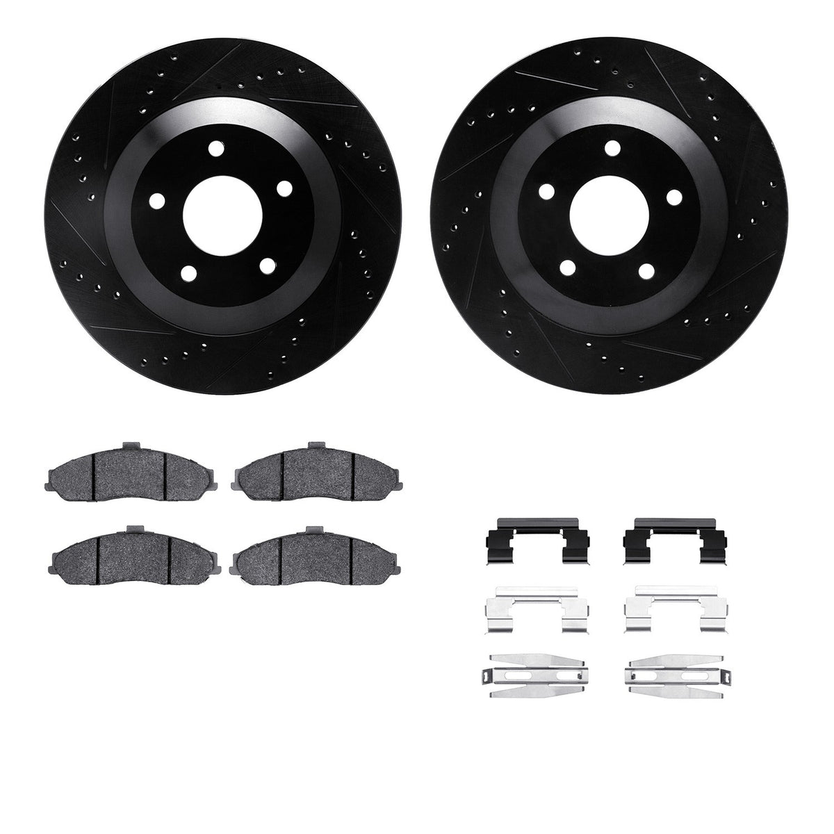 Dynamic Friction Company Disc Brake Kit 8512-46003