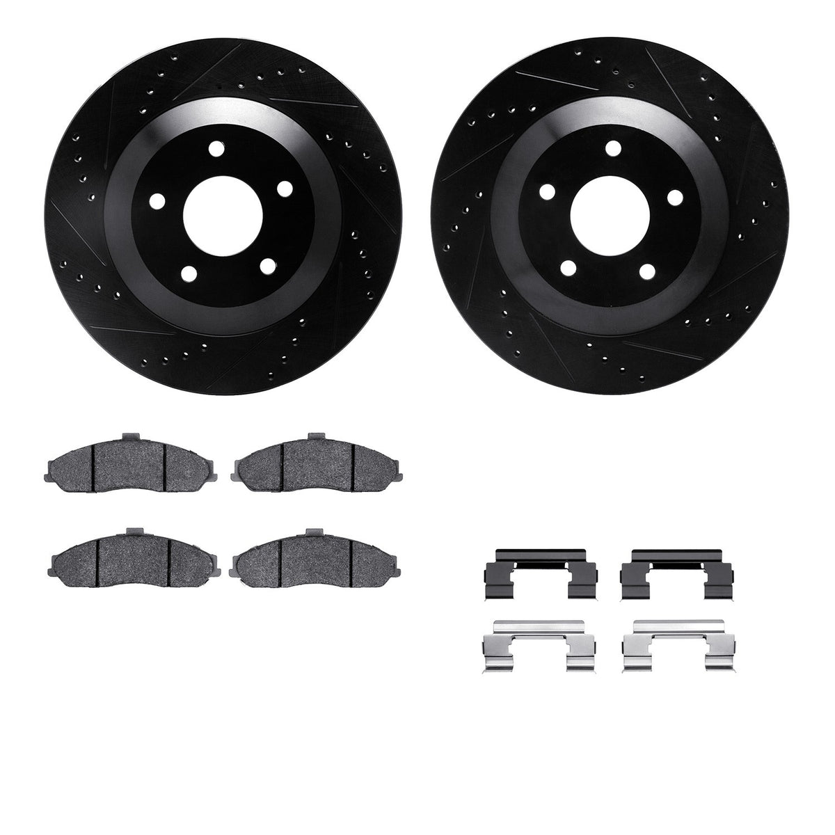 Dynamic Friction Company Disc Brake Kit 8512-46004