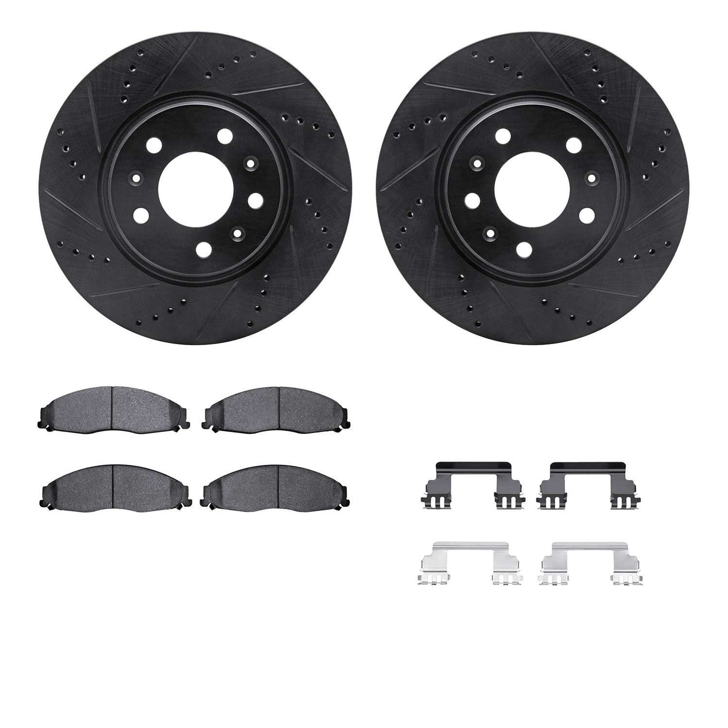 Dynamic Friction Company Disc Brake Kit 8512-46008