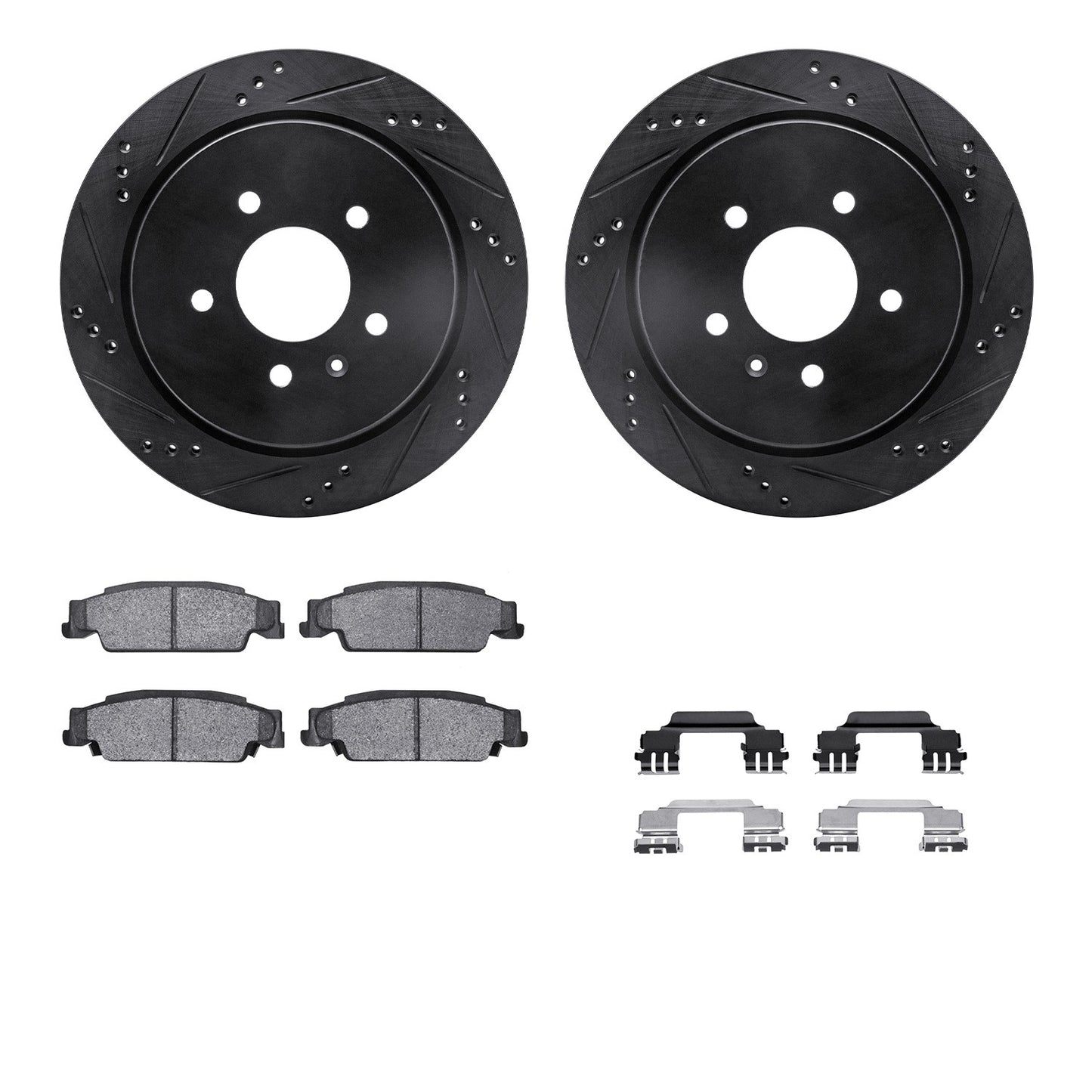 Dynamic Friction Company Disc Brake Kit 8512-46009