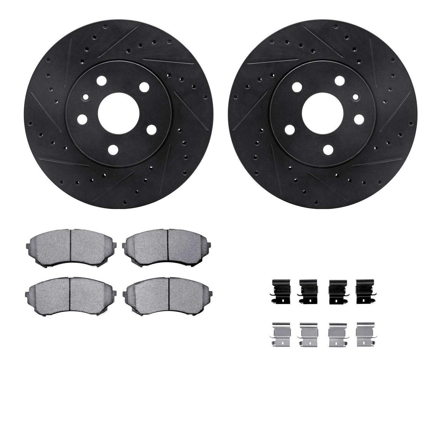 Dynamic Friction Company Disc Brake Kit 8512-46020