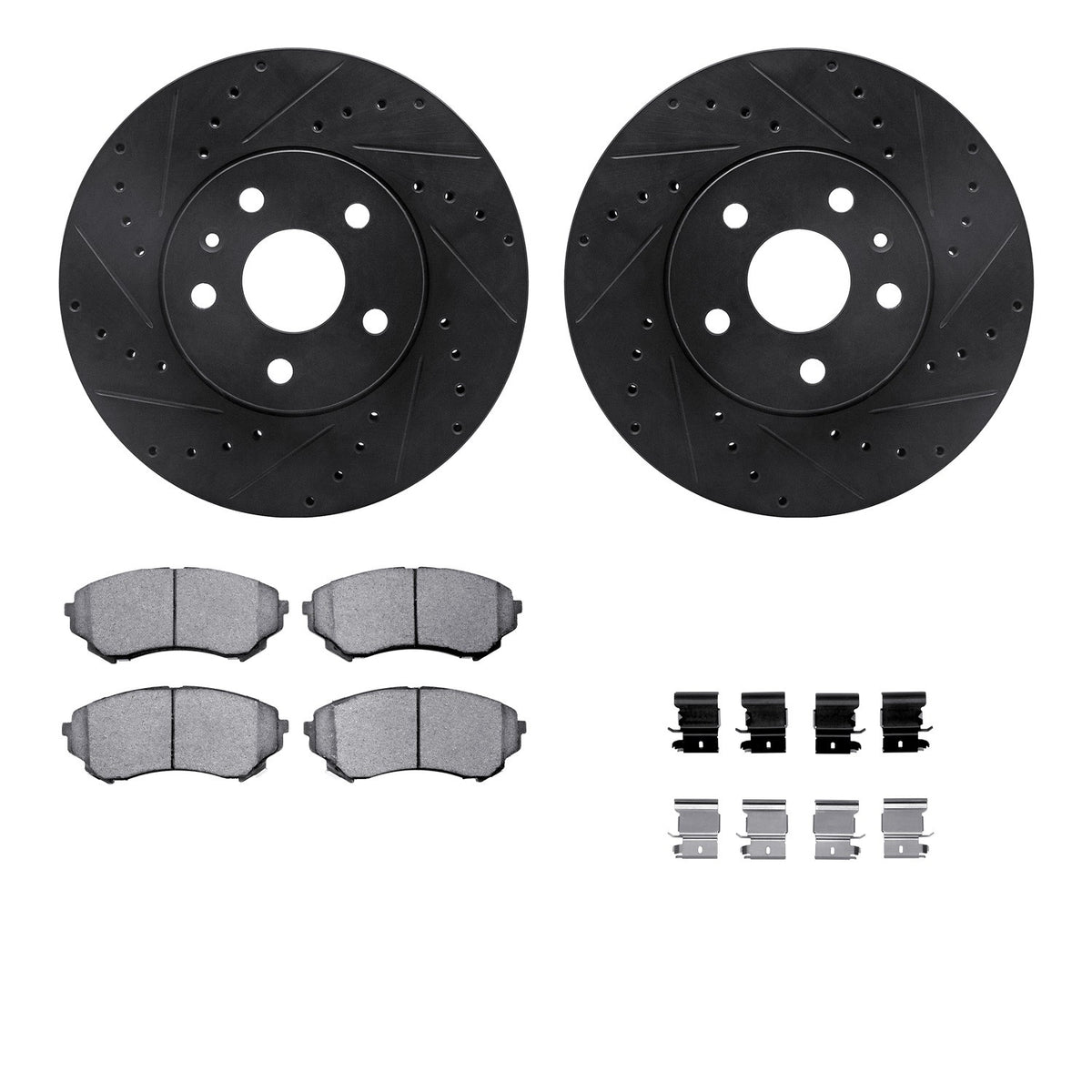 Dynamic Friction Company Disc Brake Kit 8512-46020