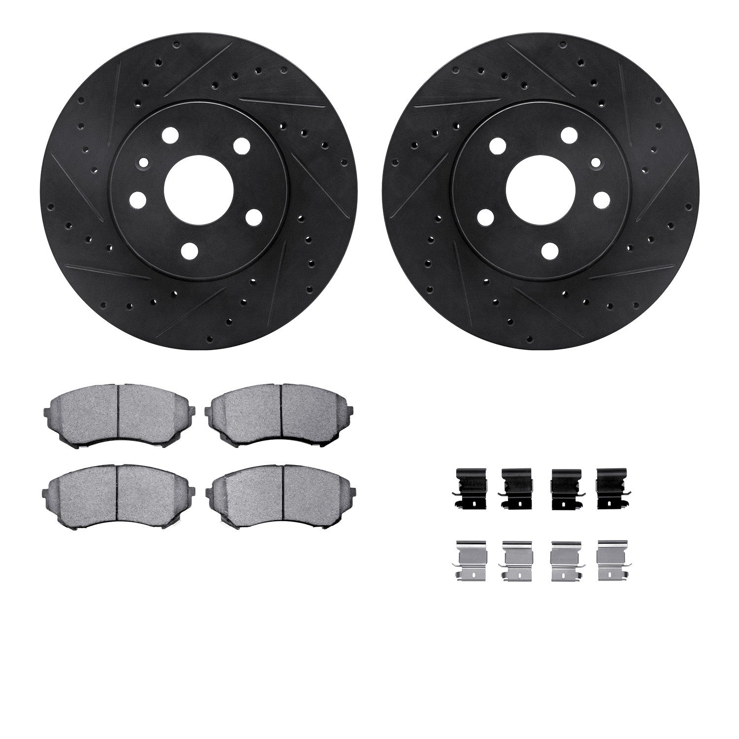 Dynamic Friction Company Disc Brake Kit 8512-46020