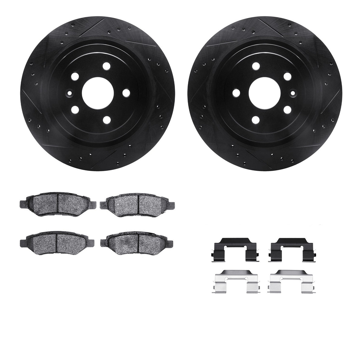 Dynamic Friction Company Disc Brake Kit 8512-46022