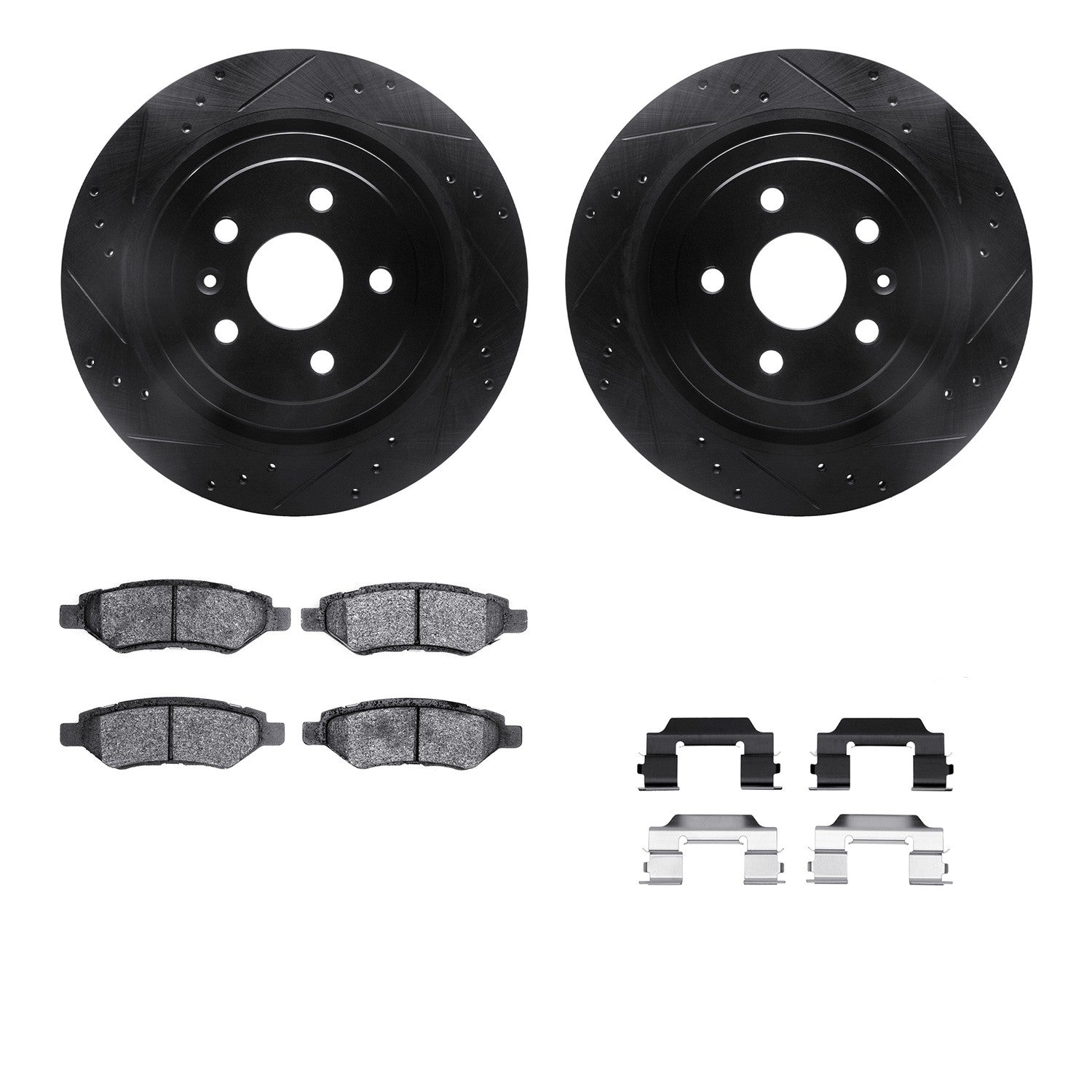 Dynamic Friction Company Disc Brake Kit 8512-46022