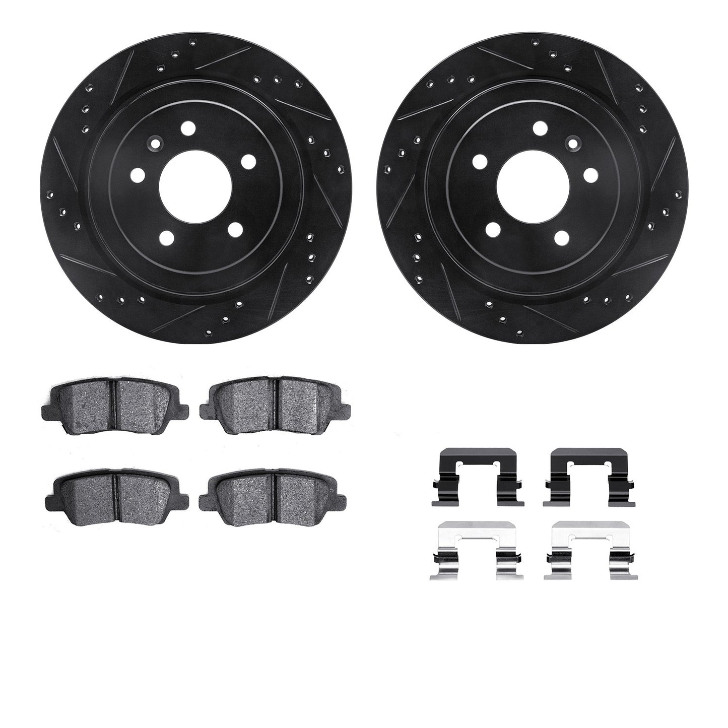 Dynamic Friction Company Disc Brake Kit 8512-46027