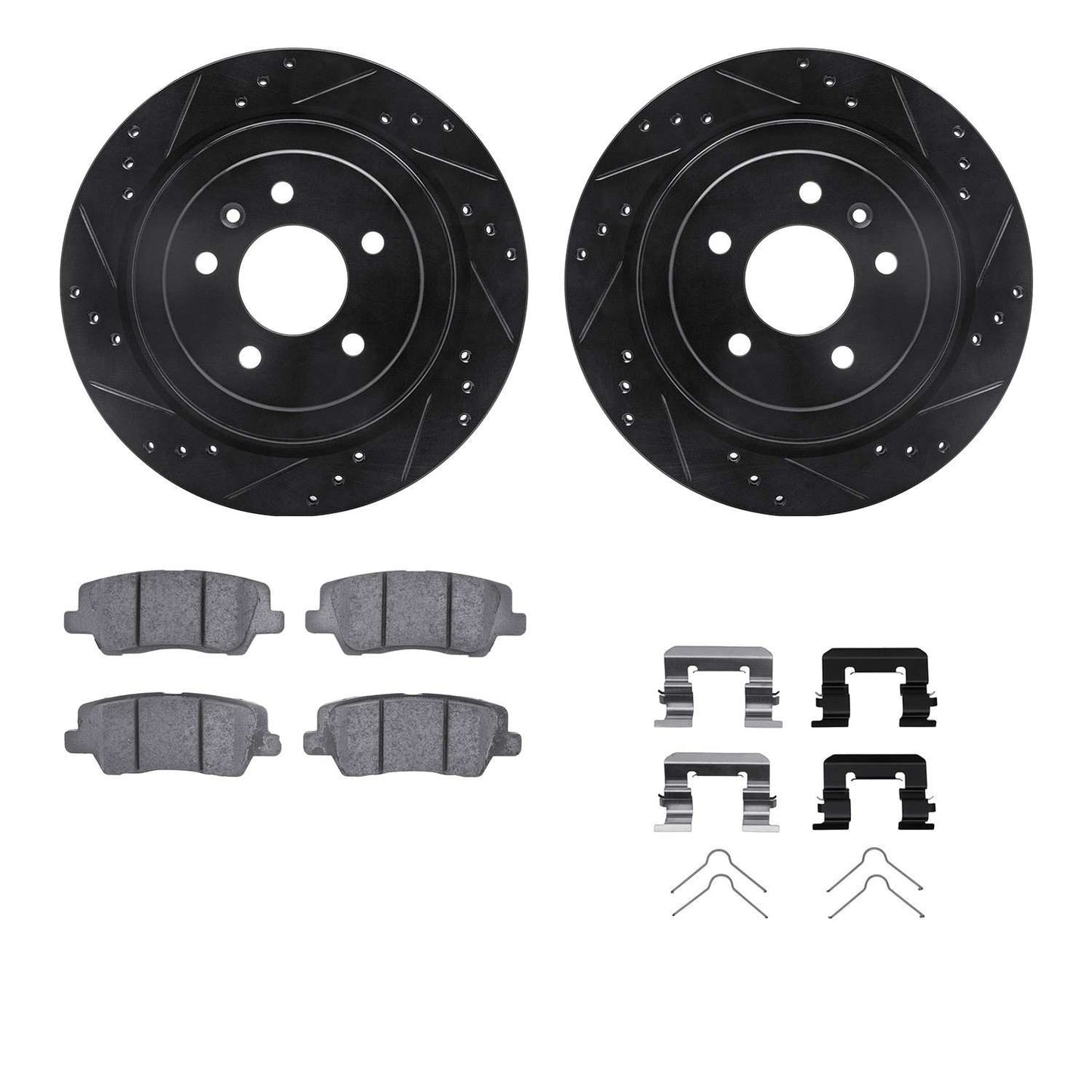 Dynamic Friction Company Disc Brake Kit 8512-46028