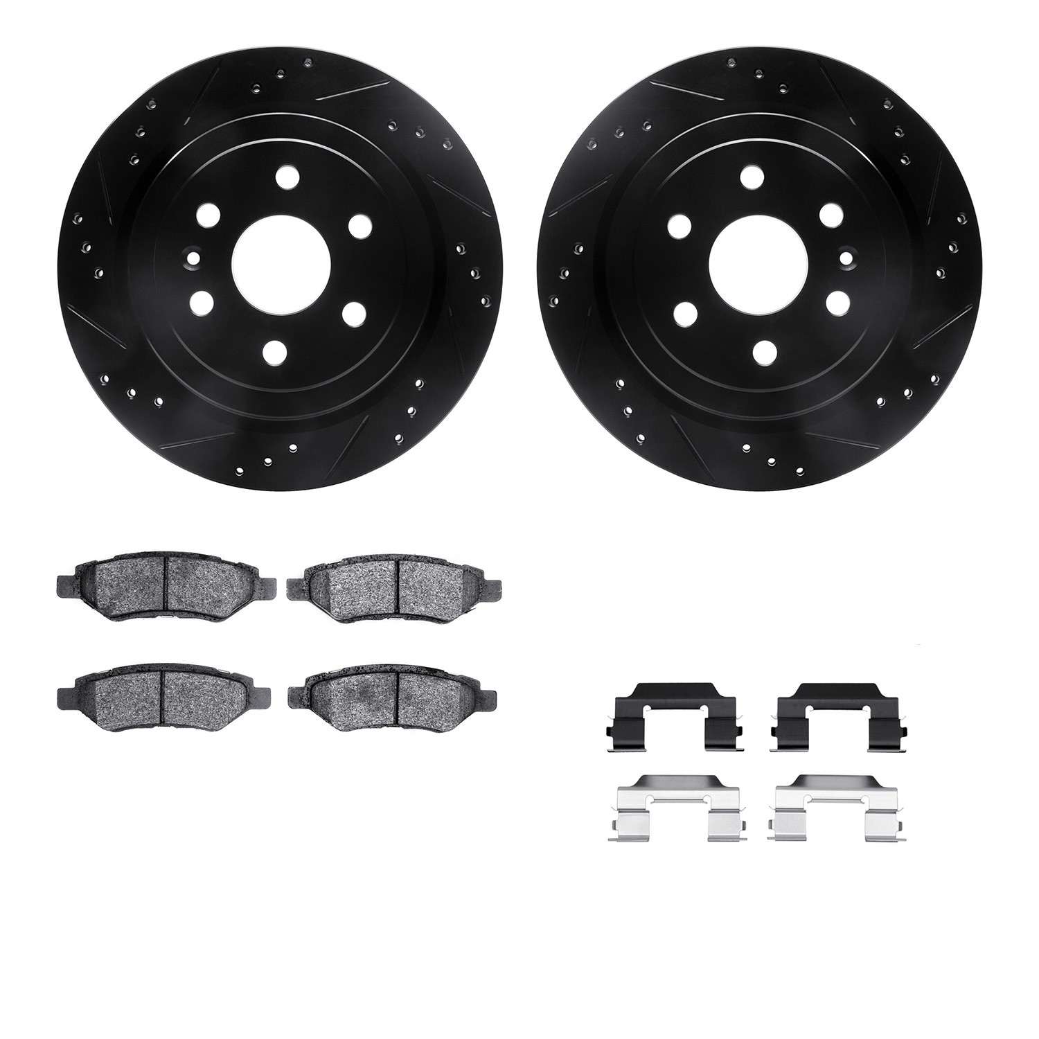 Dynamic Friction Company Disc Brake Kit 8512-46046