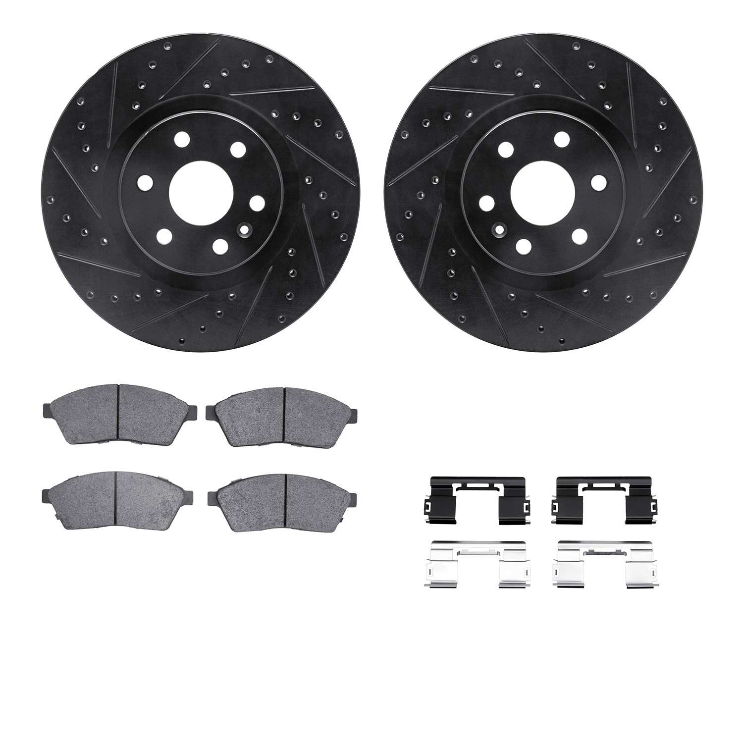 Dynamic Friction Company Disc Brake Kit 8512-46050