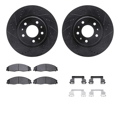 Dynamic Friction Company Disc Brake Kit 8512-46107