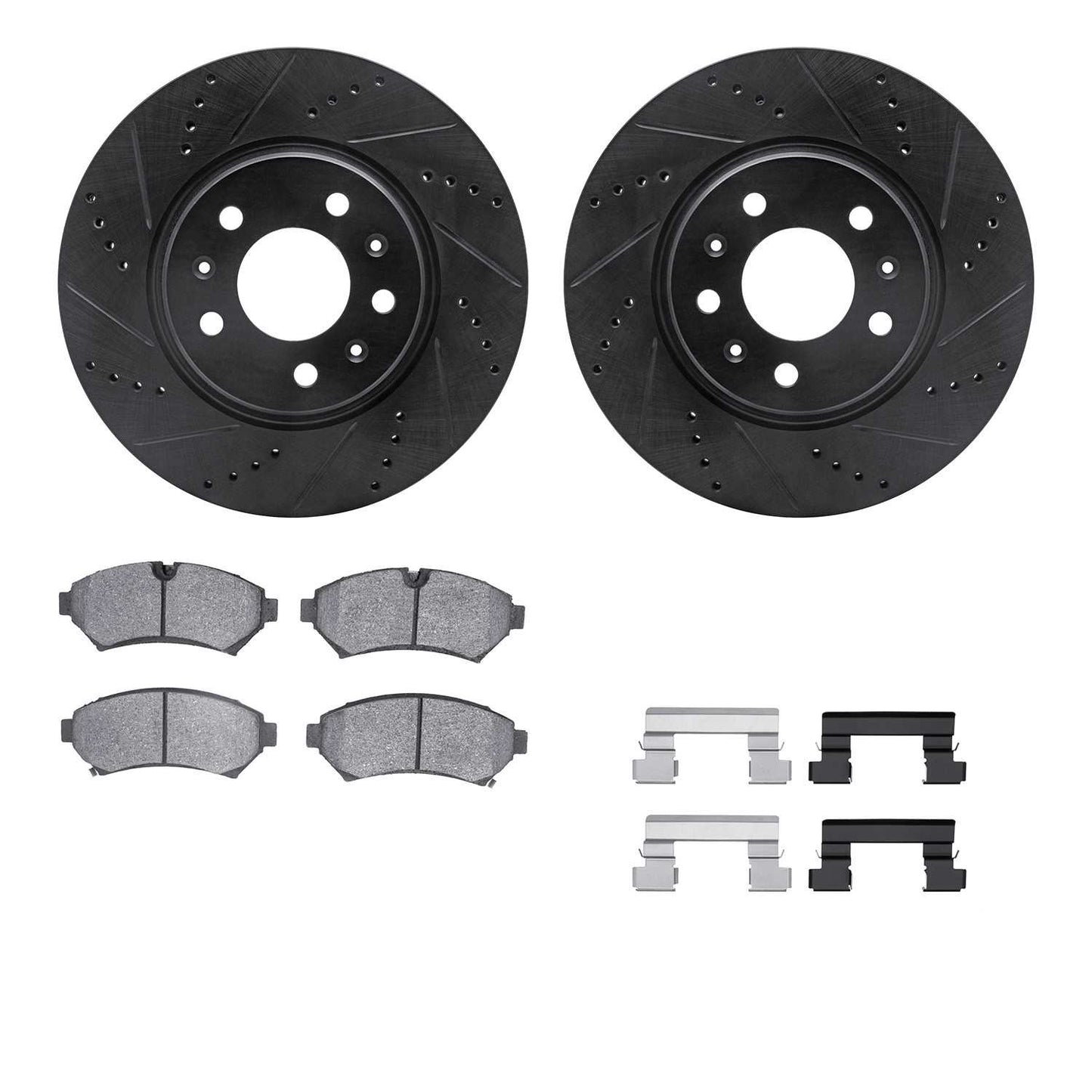 Dynamic Friction Company Disc Brake Kit 8512-46108