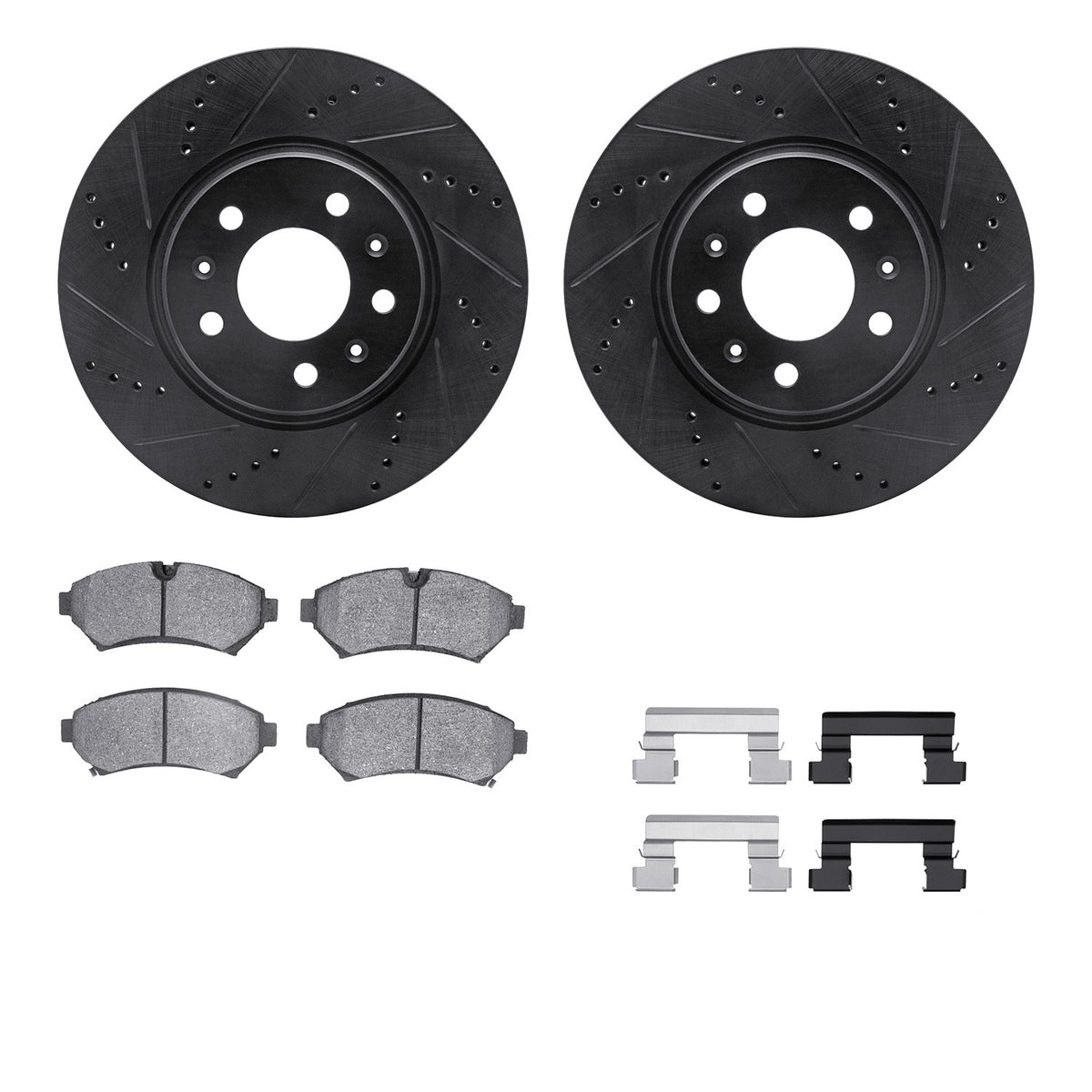 Dynamic Friction Company Disc Brake Kit 8512-46108