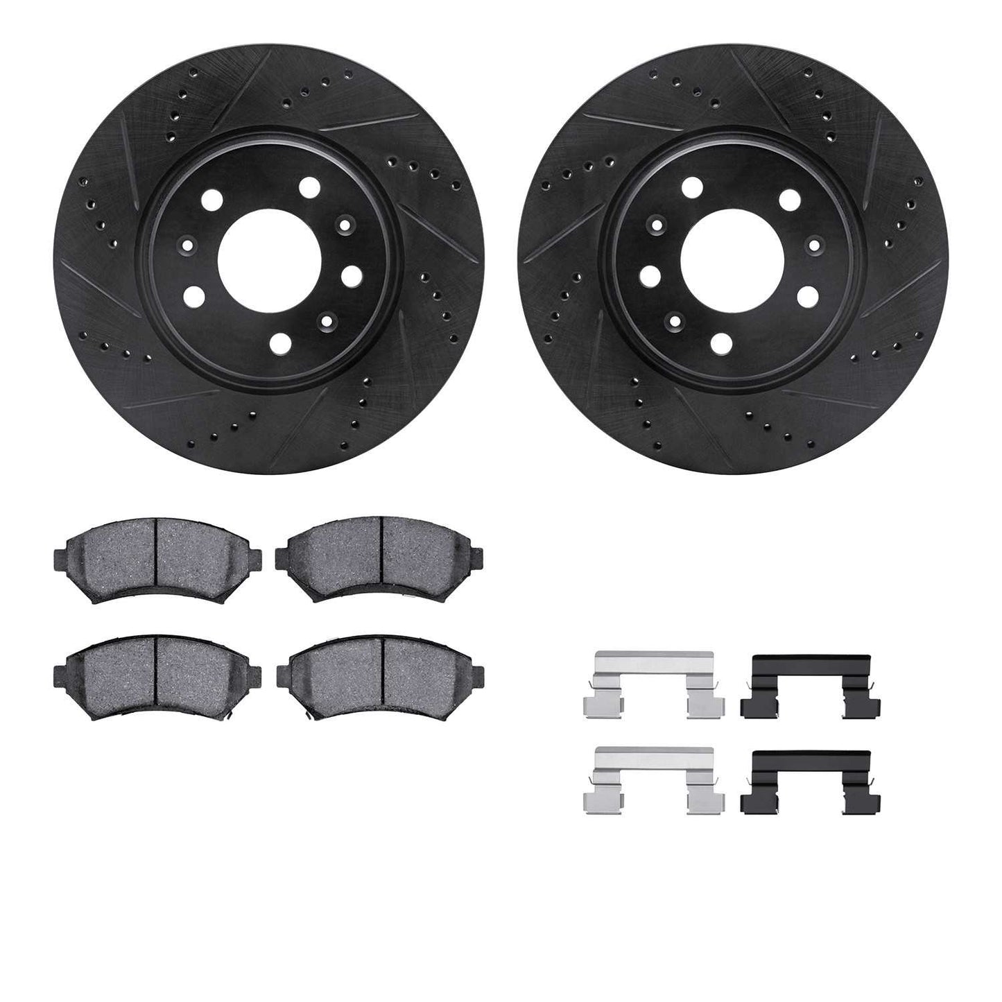 Dynamic Friction Company Disc Brake Kit 8512-46109