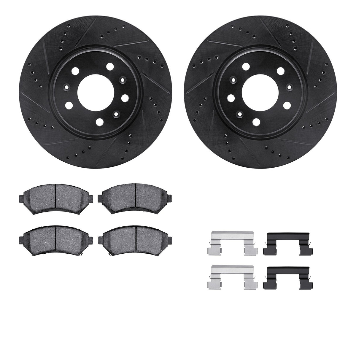 Dynamic Friction Company Disc Brake Kit 8512-46109