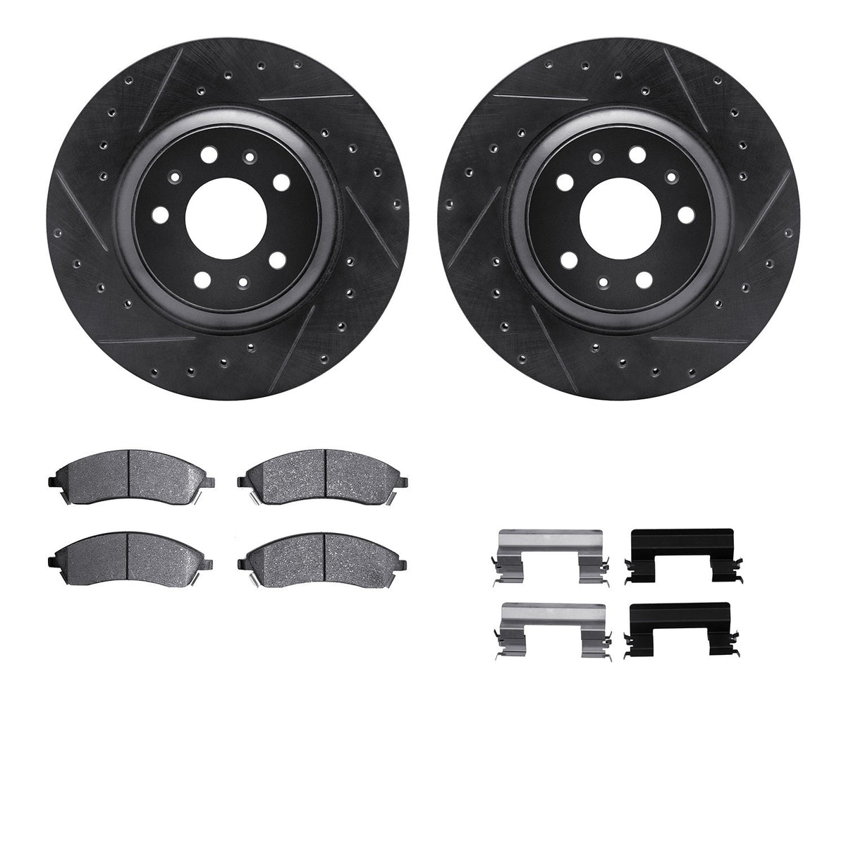 Dynamic Friction Company Disc Brake Kit 8512-46137