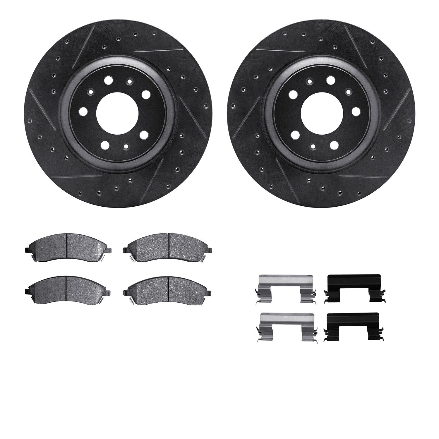 Dynamic Friction Company Disc Brake Kit 8512-46137