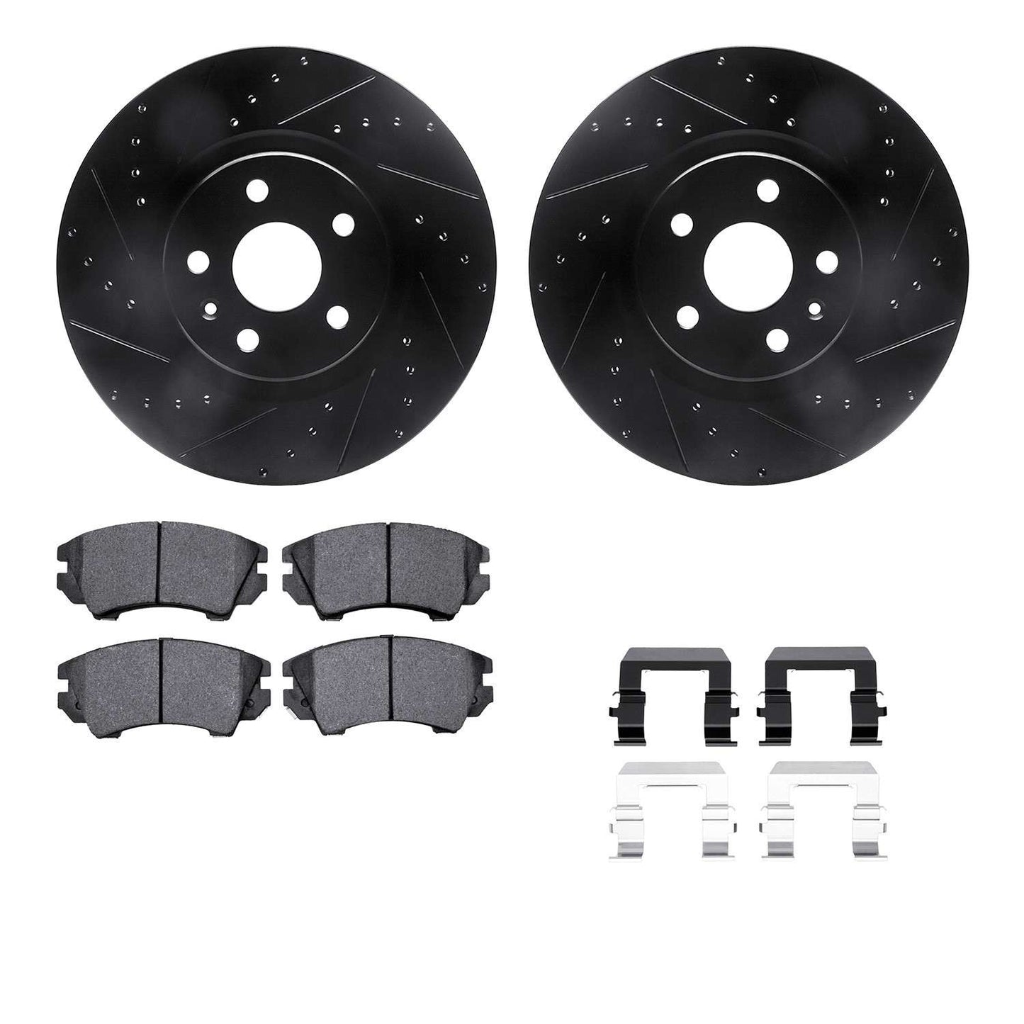 Dynamic Friction Company Disc Brake Kit 8512-46193