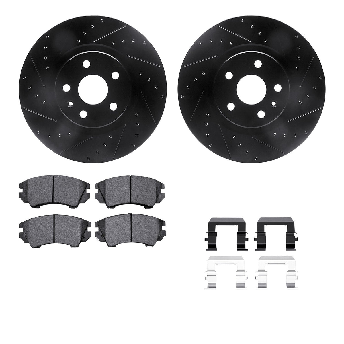Dynamic Friction Company Disc Brake Kit 8512-46193