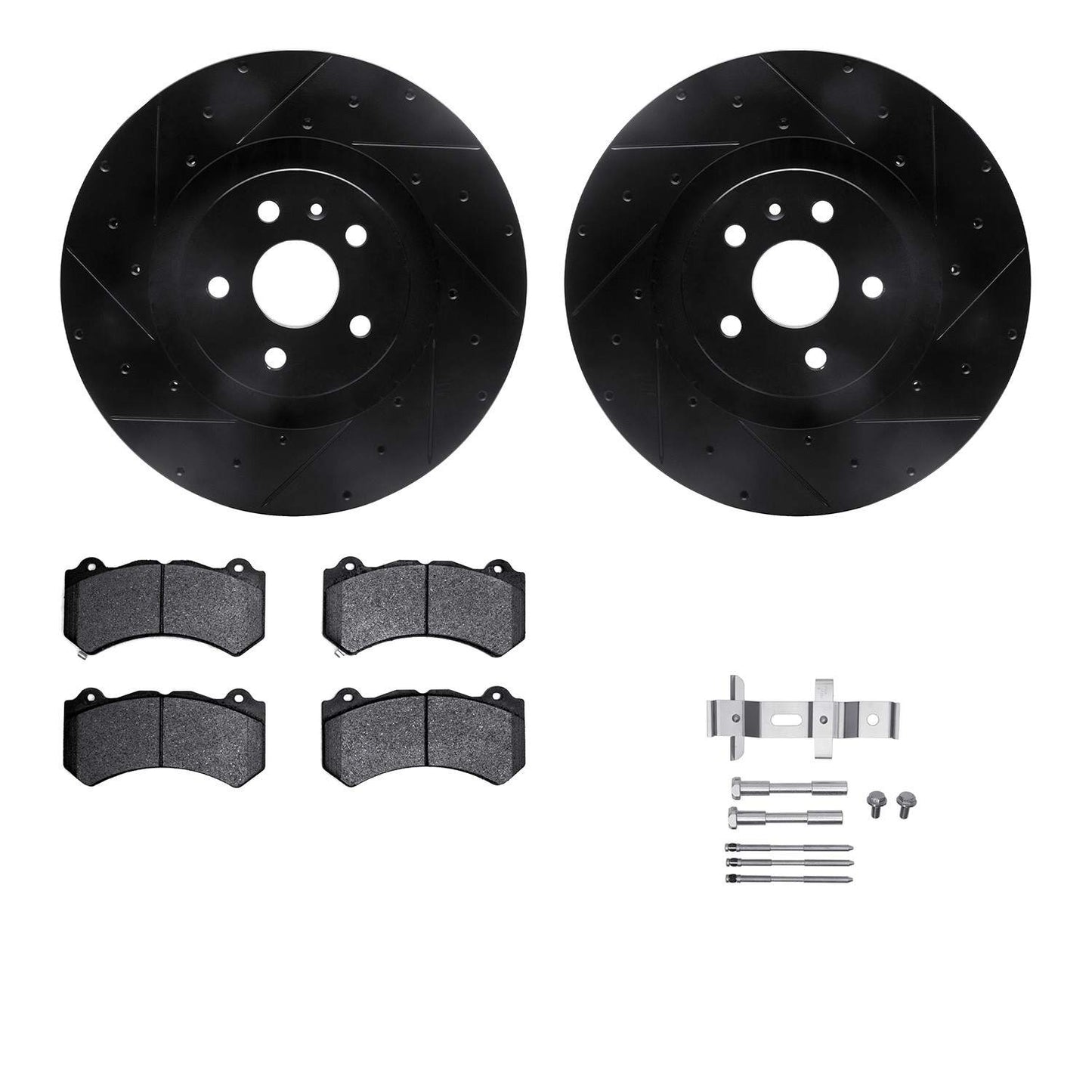 Dynamic Friction Company Disc Brake Kit 8512-46203