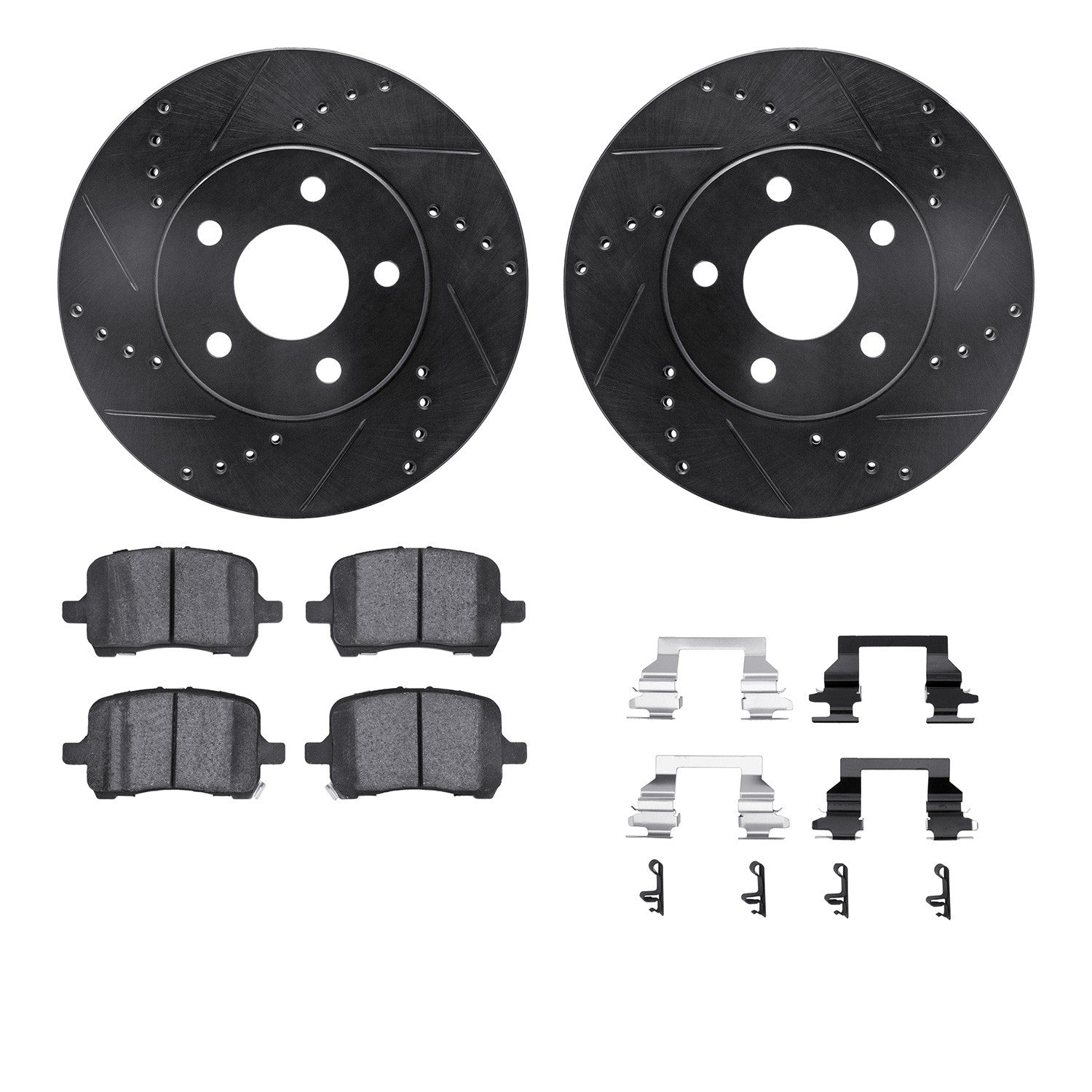 Dynamic Friction Company Disc Brake Kit 8512-47016