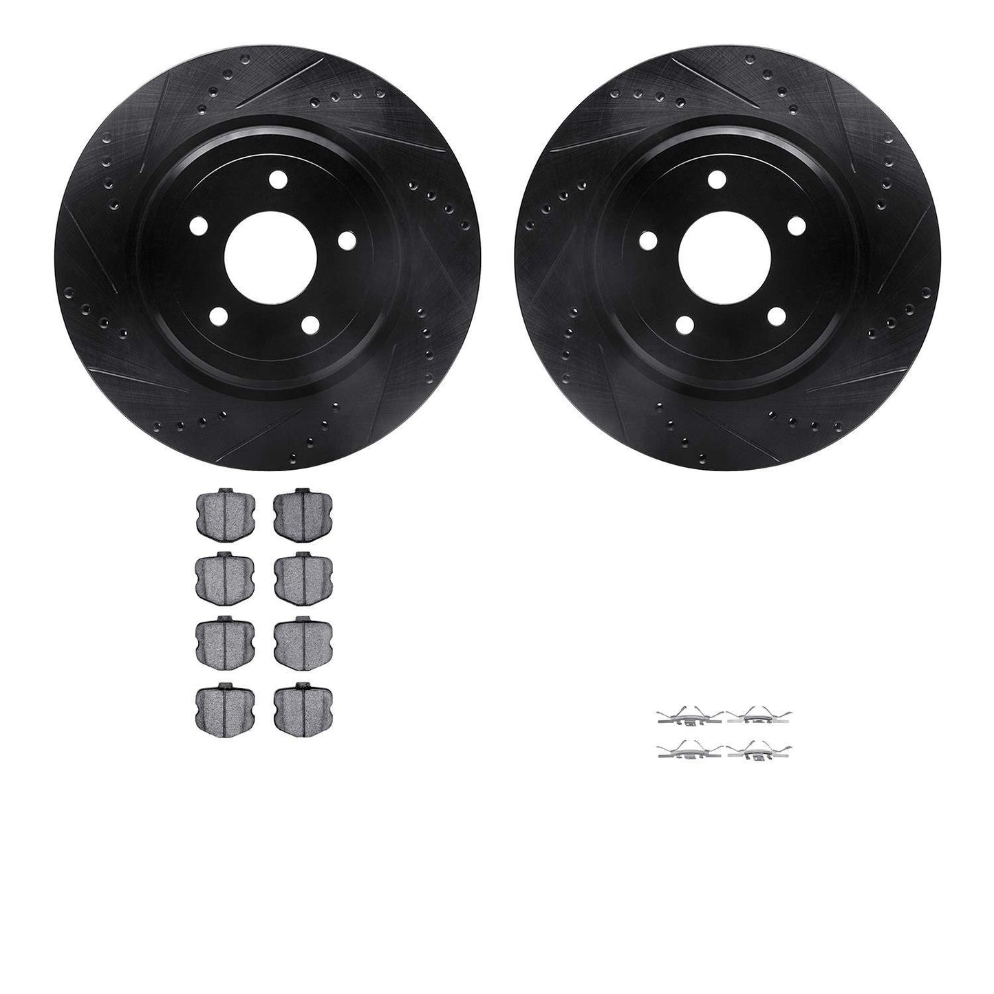 Dynamic Friction Company Disc Brake Kit 8512-47017