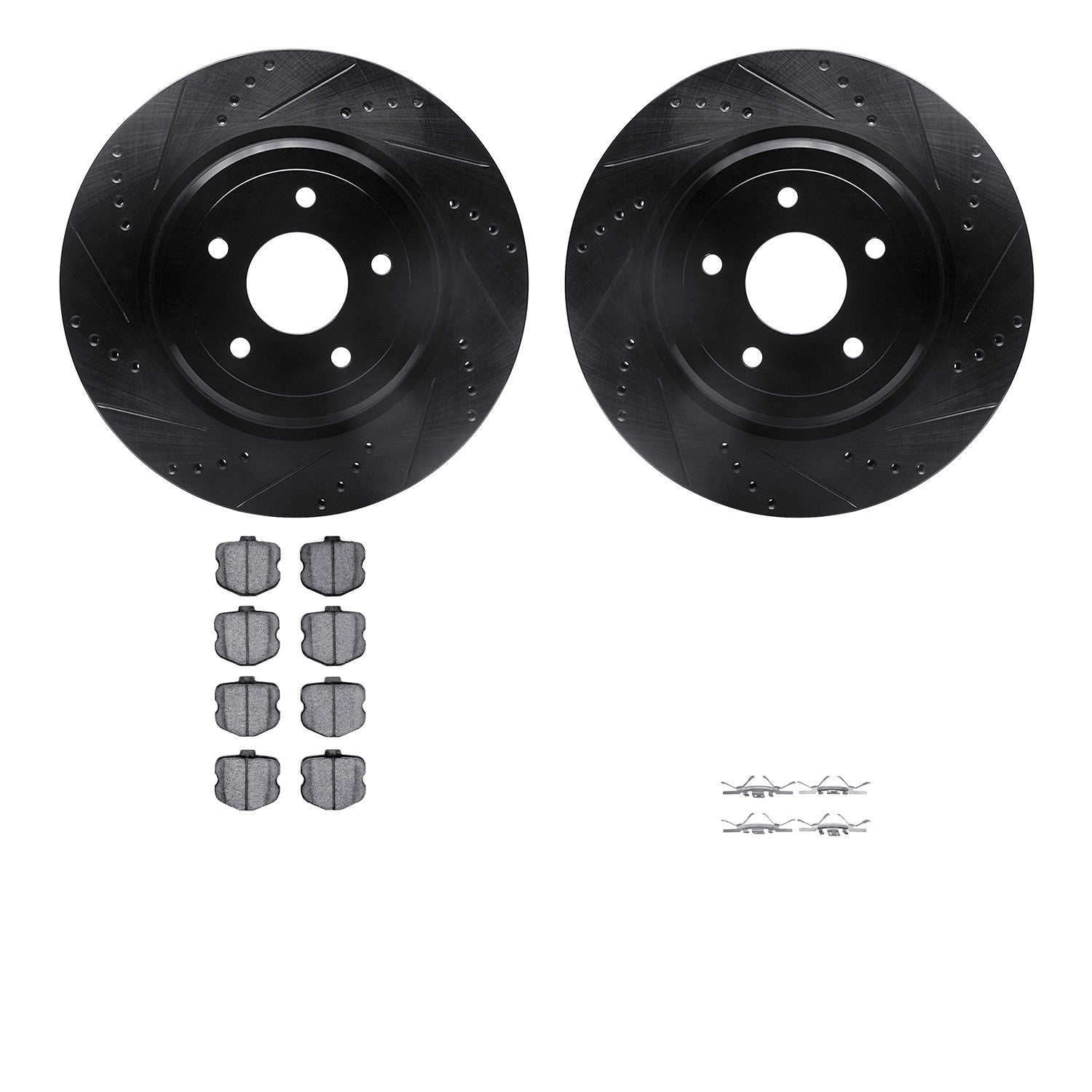Dynamic Friction Company Disc Brake Kit 8512-47017