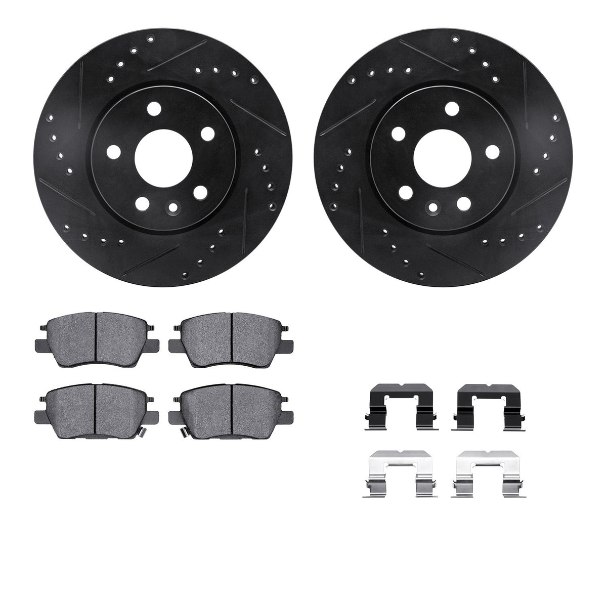 Dynamic Friction Company Disc Brake Kit 8512-47025