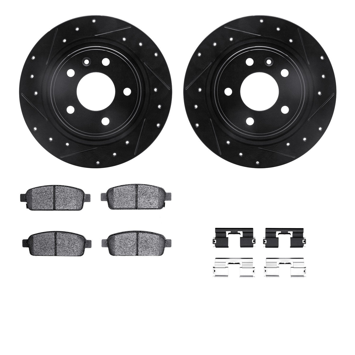 Dynamic Friction Company Disc Brake Kit 8512-47028