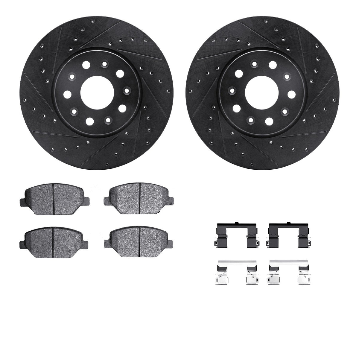 Dynamic Friction Company Disc Brake Kit 8512-47037