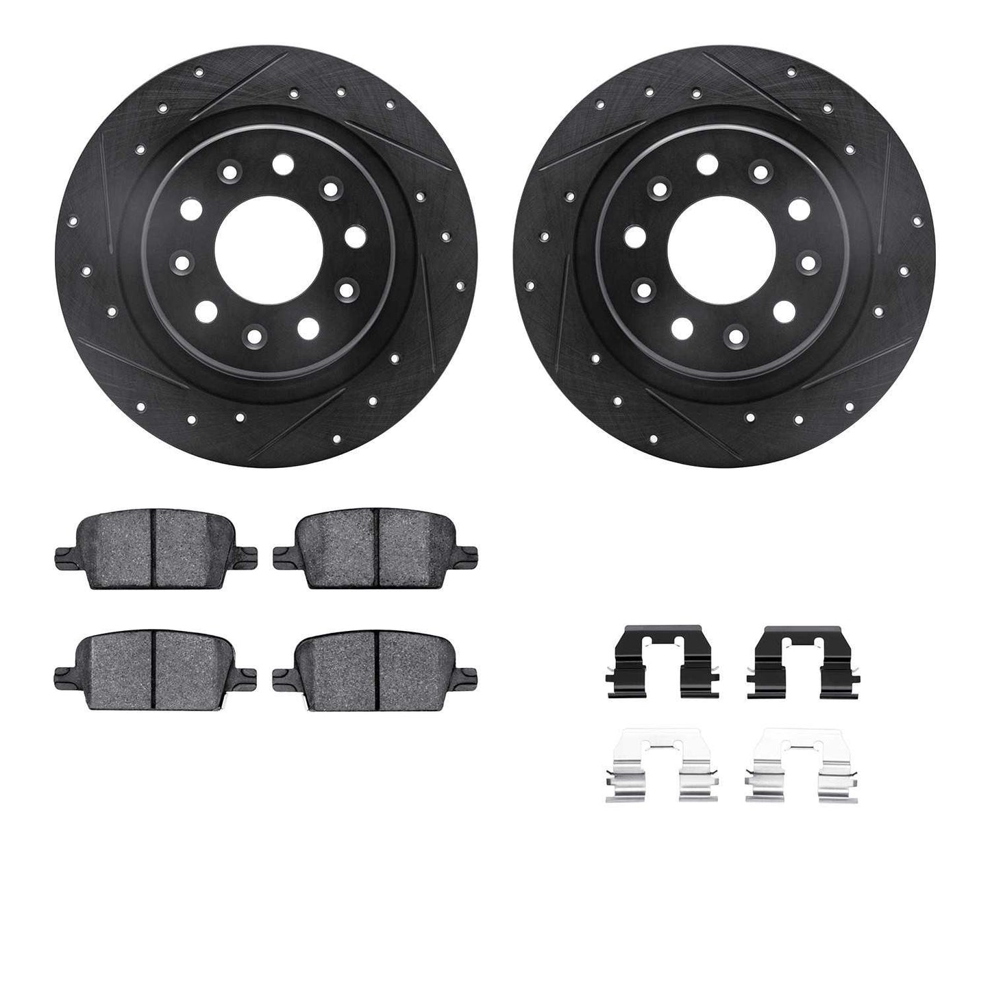 Dynamic Friction Company Disc Brake Kit 8512-47050