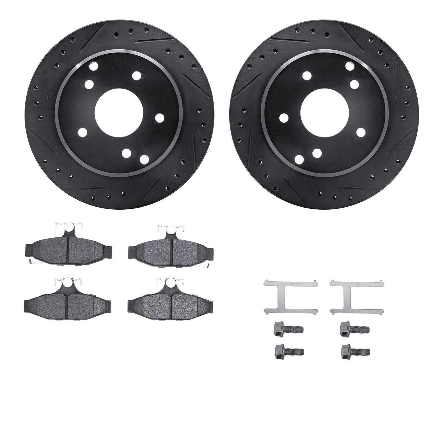 Dynamic Friction Company Disc Brake Kit 8512-47076