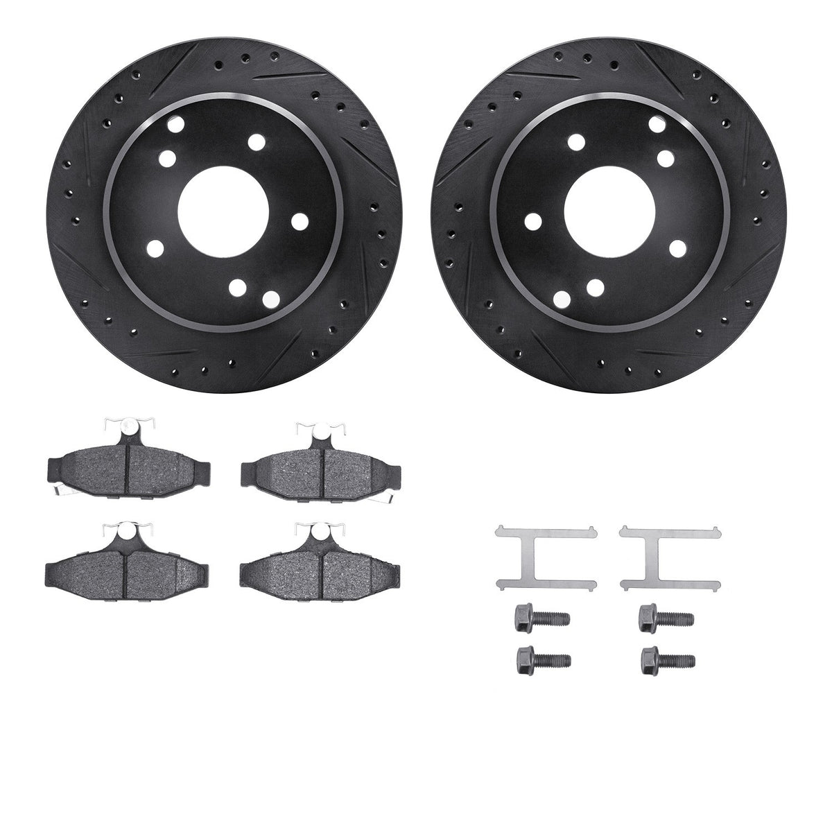 Dynamic Friction Company Disc Brake Kit 8512-47076