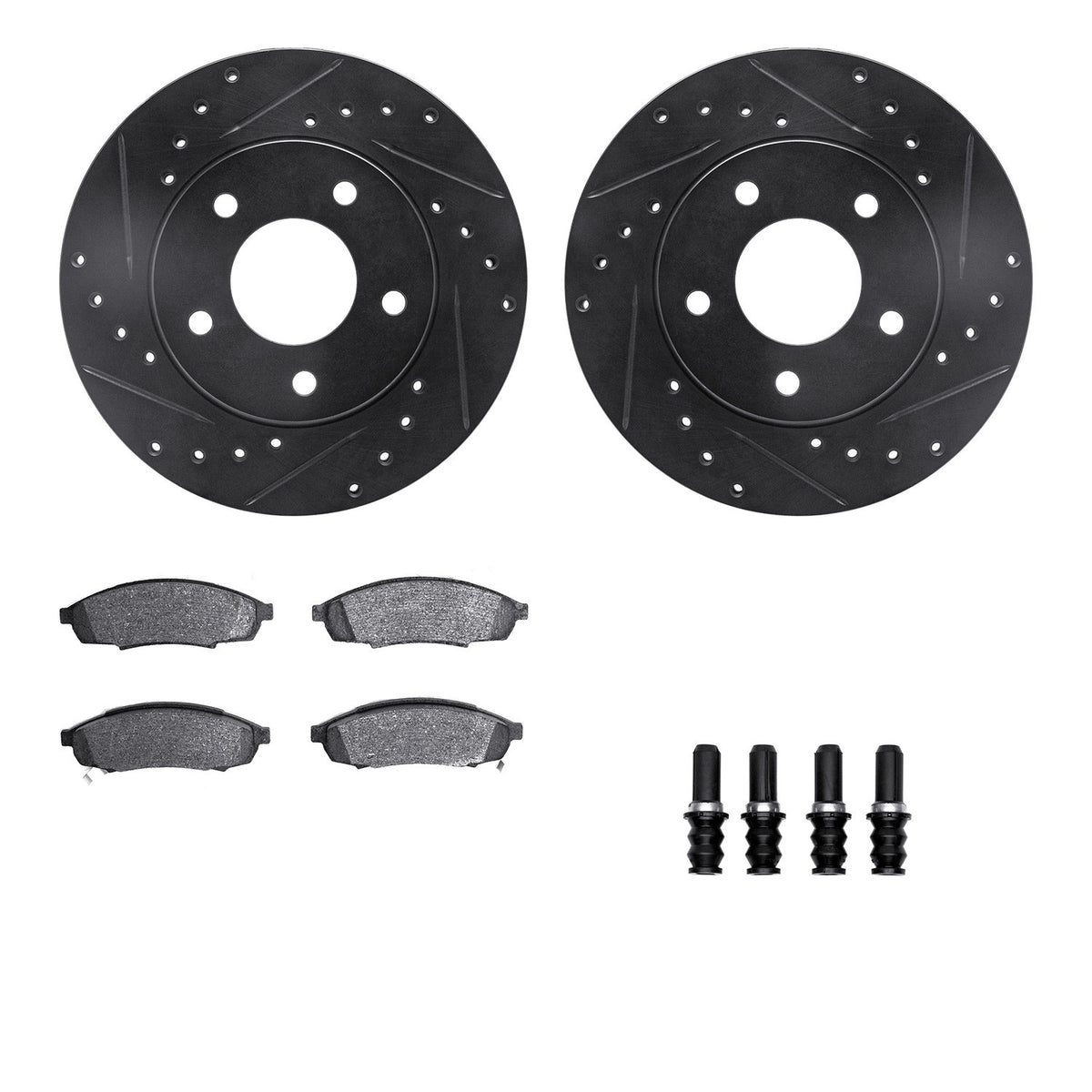 Dynamic Friction Company Disc Brake Kit 8512-47085